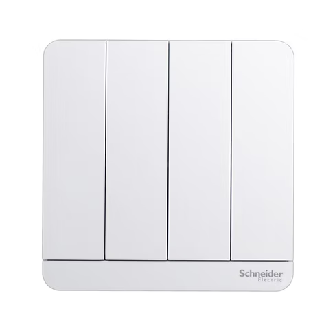 施耐德 AvatarOn 白 4位雙控 帶指示燈 開關掣