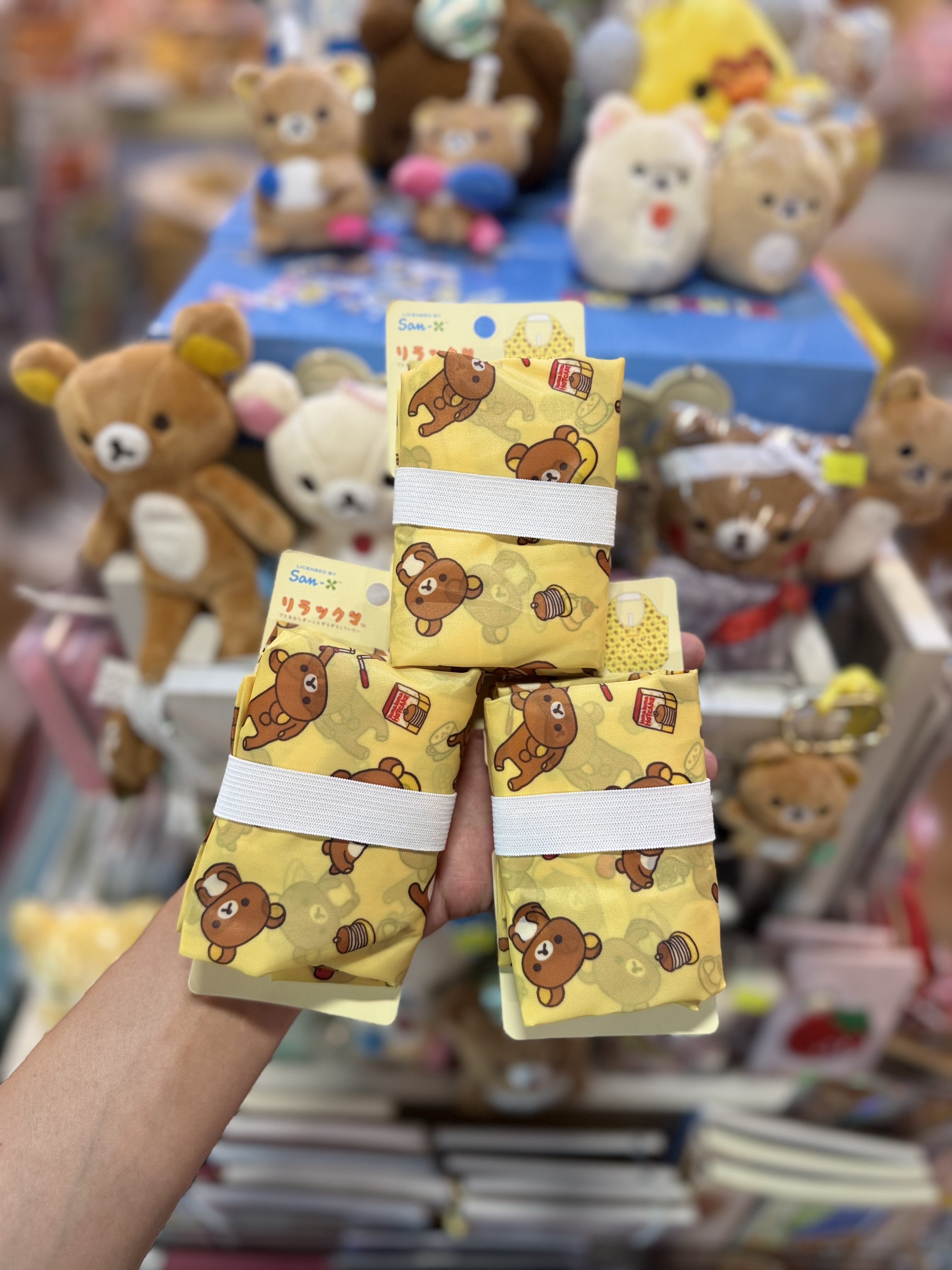 《現貨》全新日本限定Rilakkuma經典造型環保袋