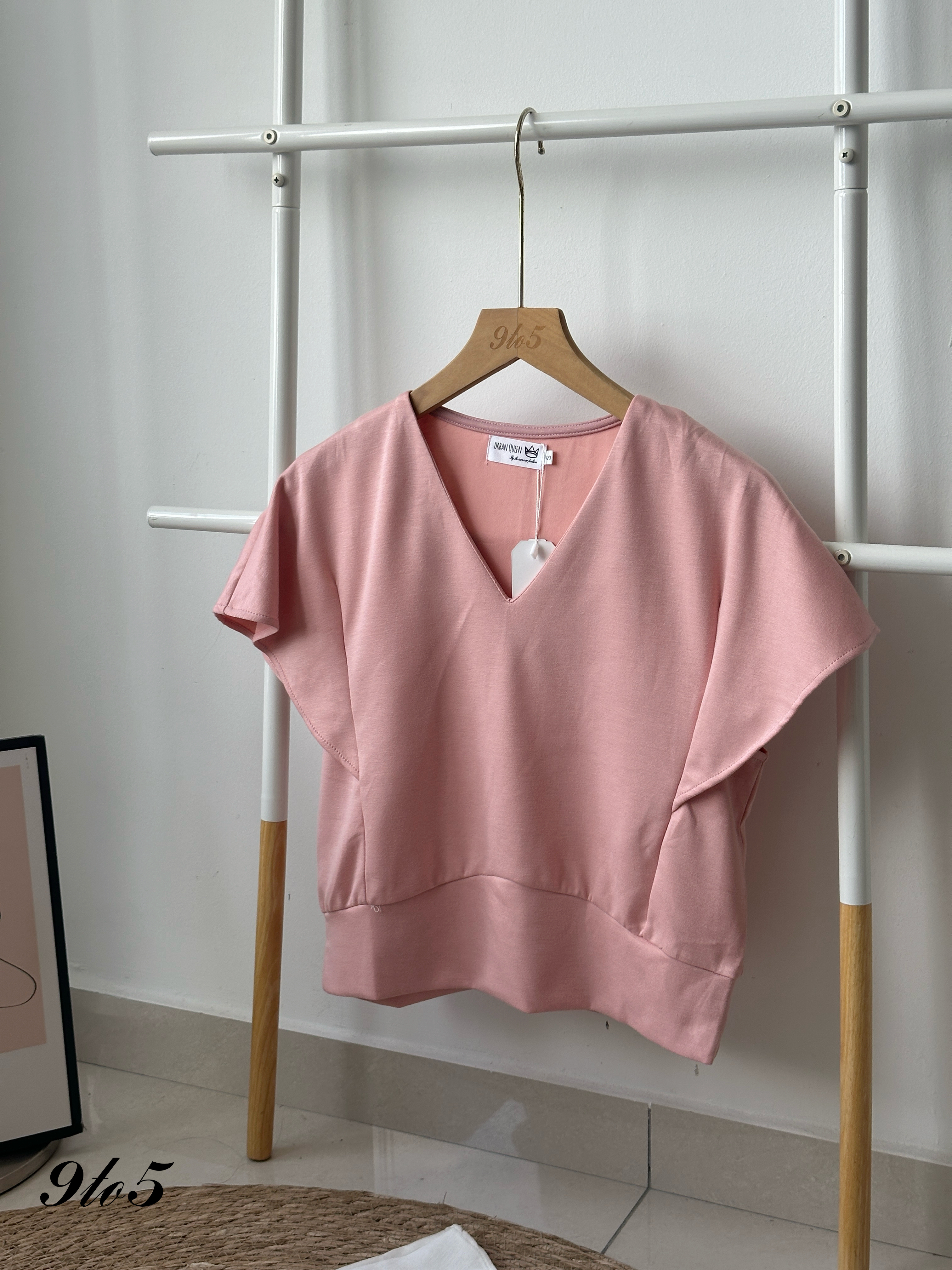 T4168 Flare Sleeve Top - 3 Colors 