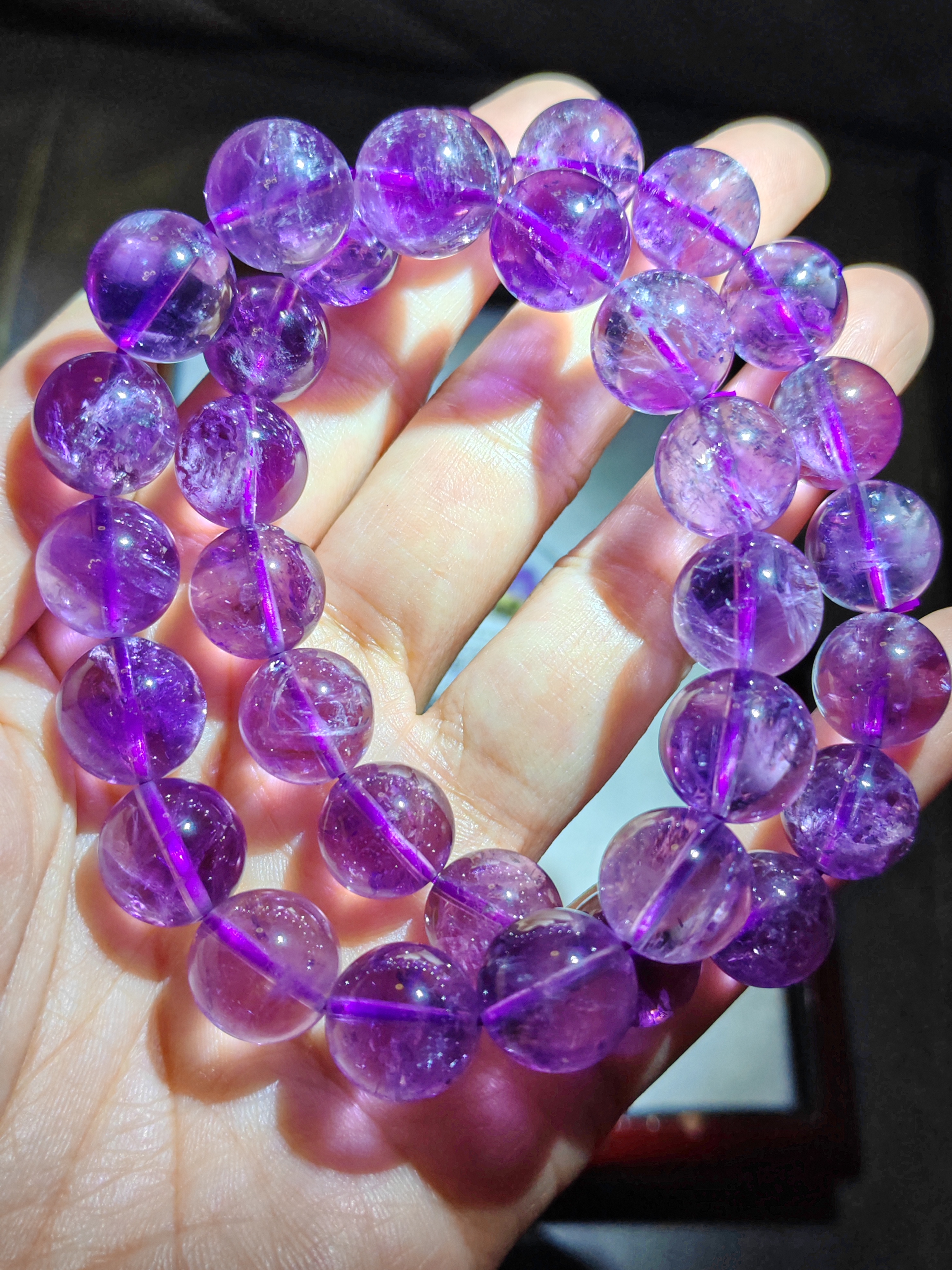 紫晶手串12m