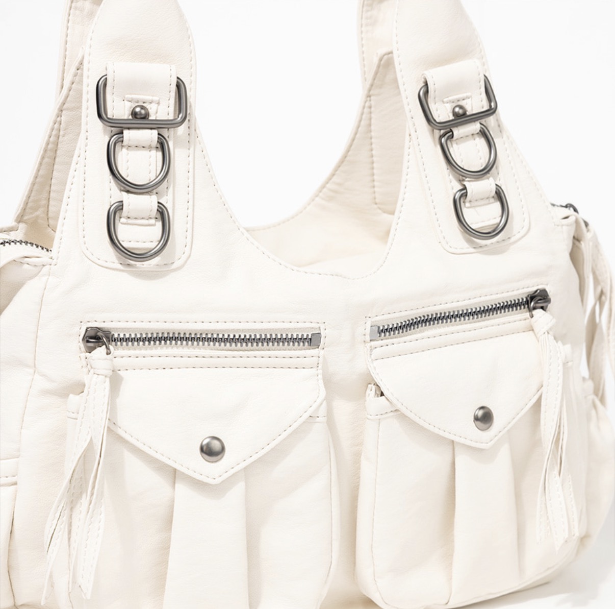 Fancyclub RANMA HOBO BAG (IVORY) F26QE983