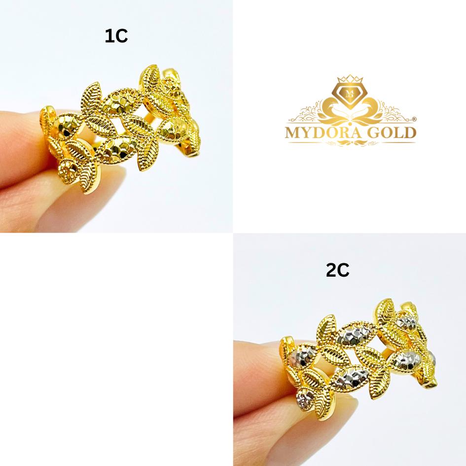 MYDORA Cincin Olive Leaf (5G) l EMAS 916/22K