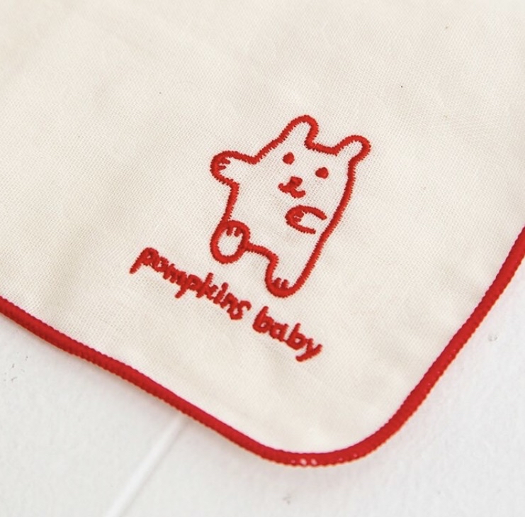 pompkins baby 有機棉禮盒 (睡袍+紗巾+安撫公仔)