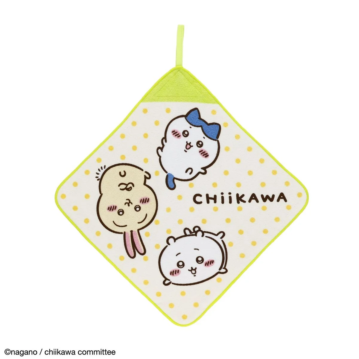 Chiikawa 動畫版 掛繩抺手巾 3條裝
