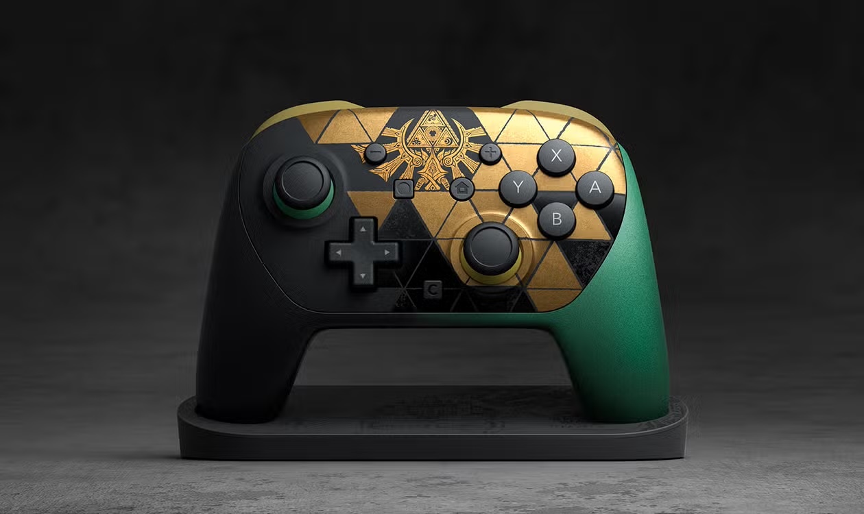 [預訂][周邊] Nintendo Switch 2 Pro控制器 薩爾達傳說 40週年紀念版(附展示台)(訂價HKD688) (訂金HKD300)