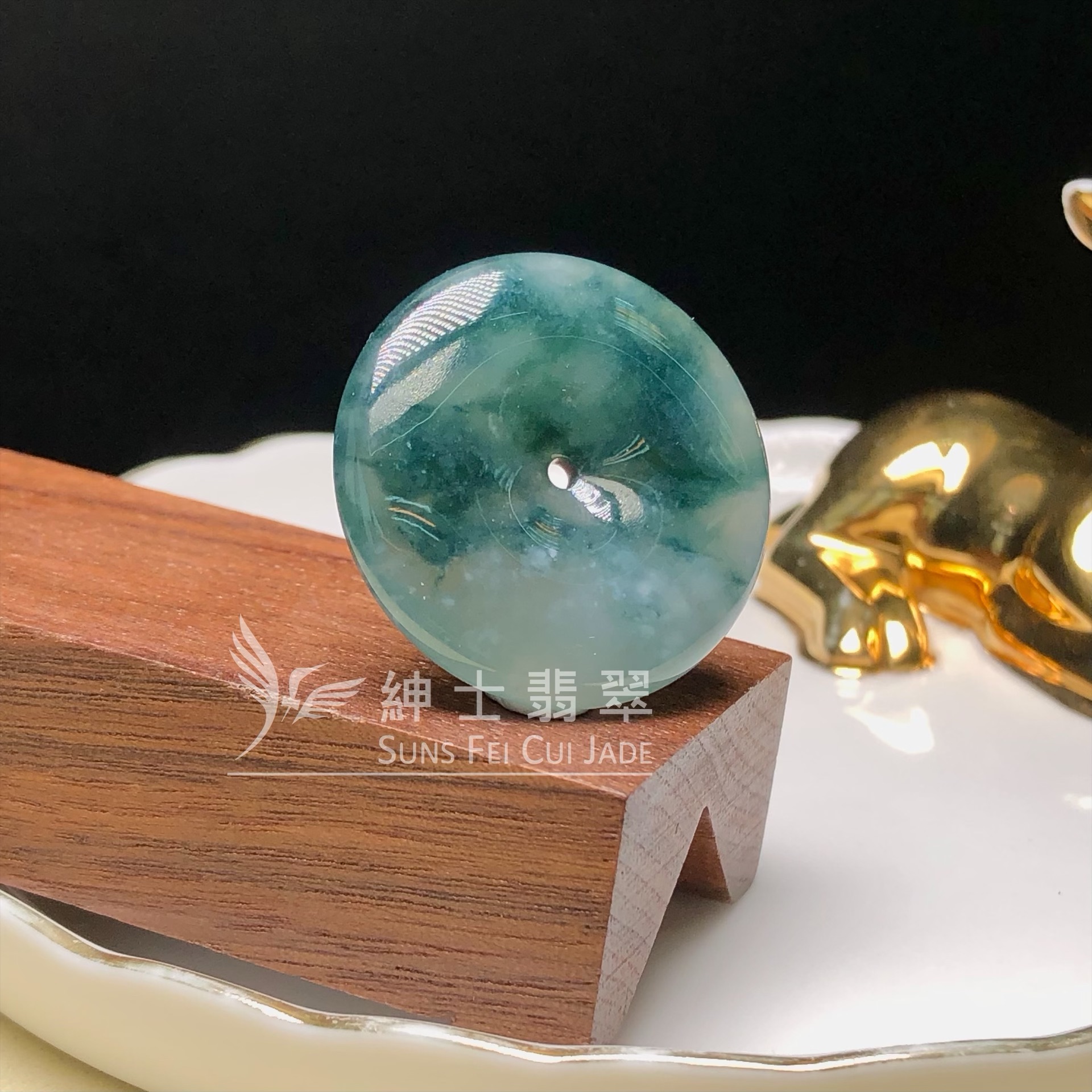 飄花平安扣 B08493