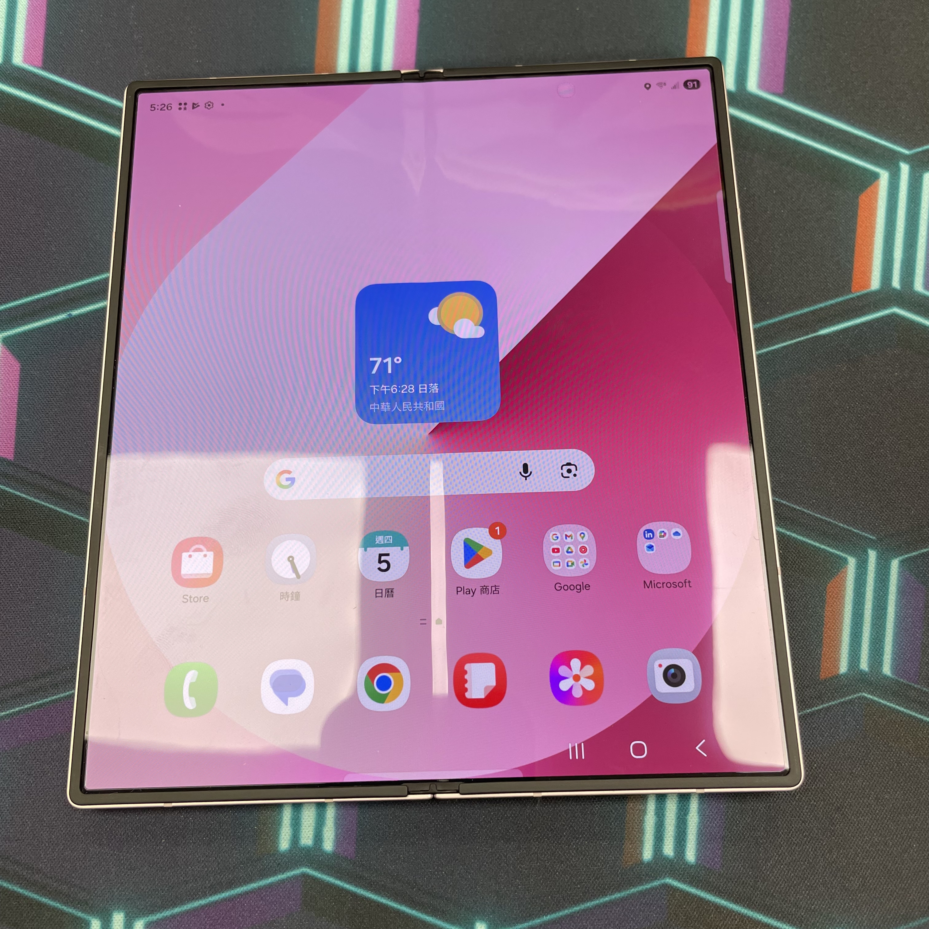 *6047 Galaxy Z Fold 6 美版 勁靚機 12+512GB 粉色 pink
