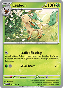Pokemon TCG Card Game - Leafeon 005/131