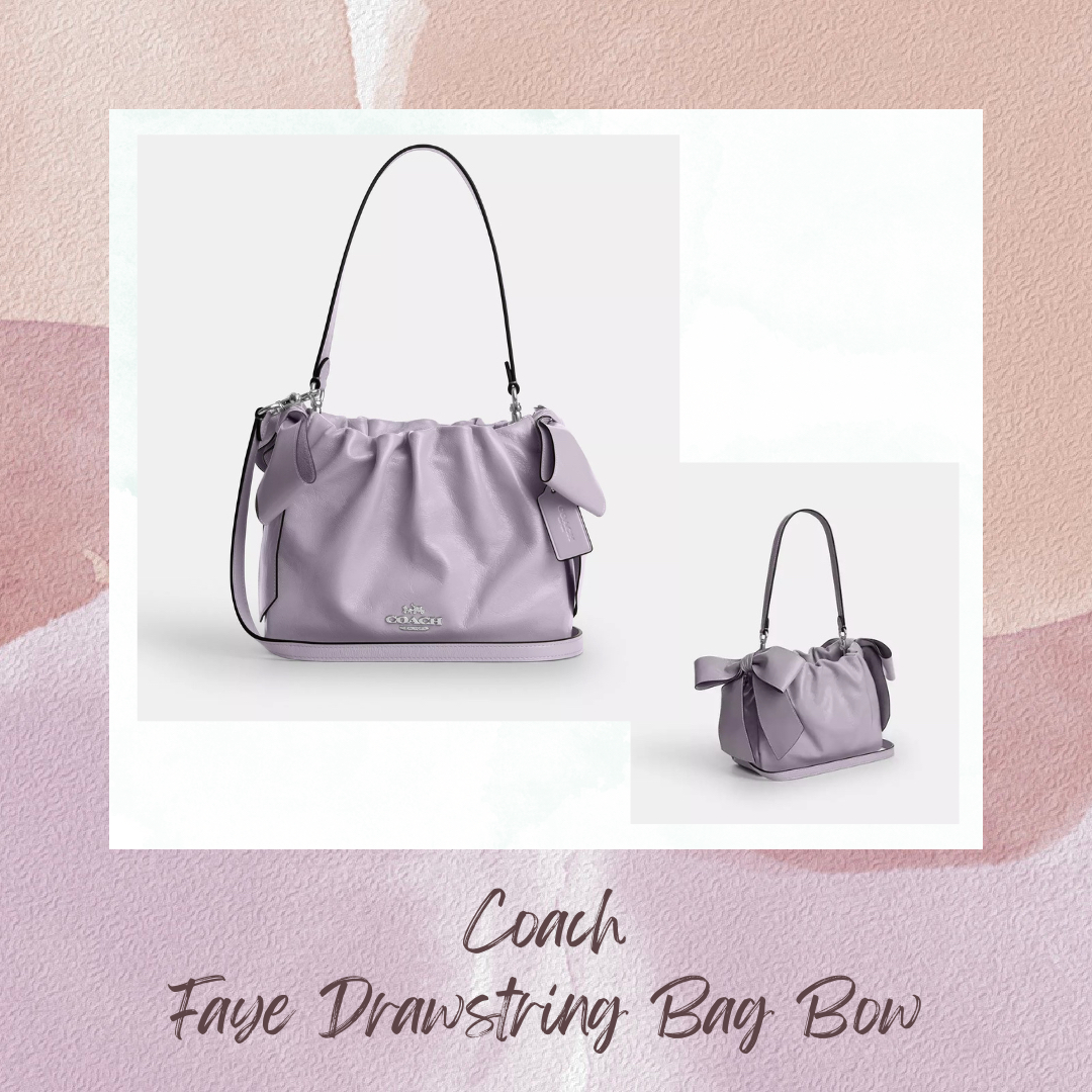 Coach Faye Drawstring Bag Bow (CDY92)