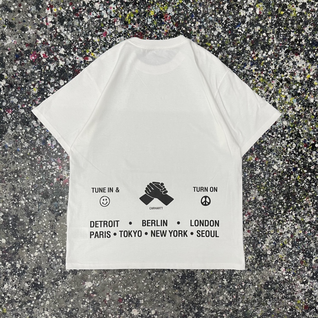 Carhartt WIP Hooded Smiley Tee