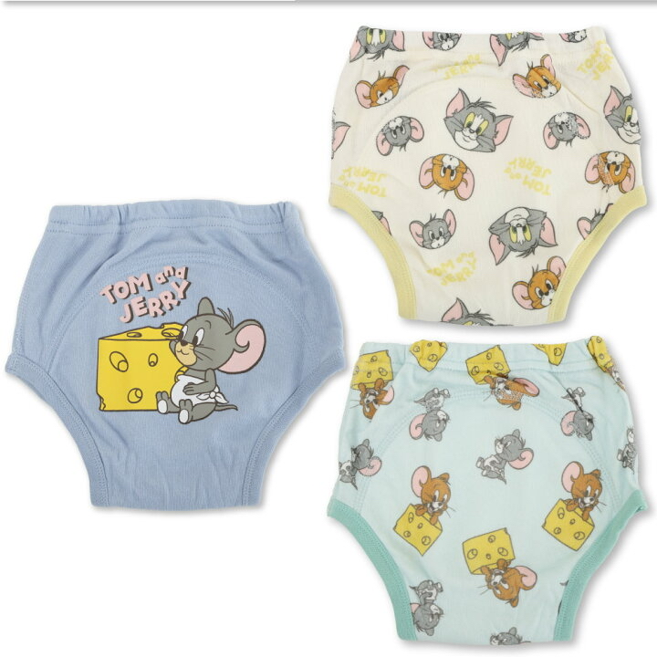 🇯🇵預訂 日本直送🇯🇵Tom & Jerry人物印花三層學習褲三件套裝
