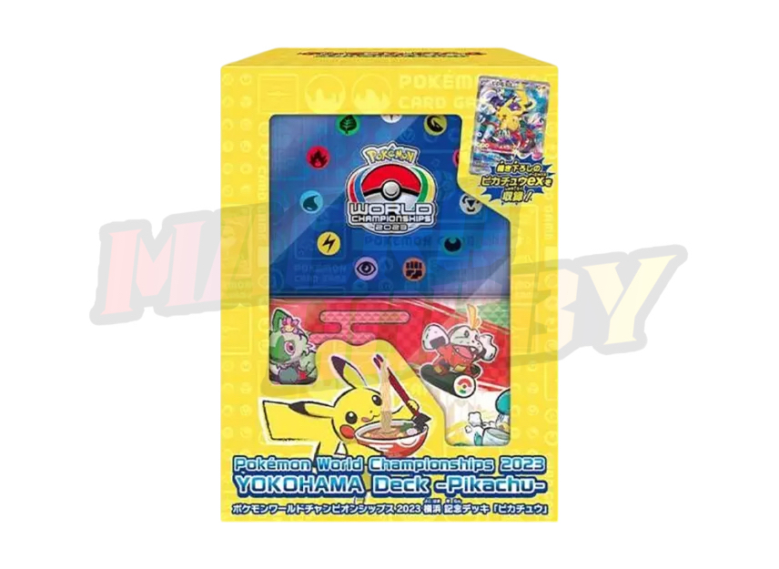 Pokemon Card Game World Championships 2023 Yokohama anniversary Deck "Pikachu" Japanese Version #620068
