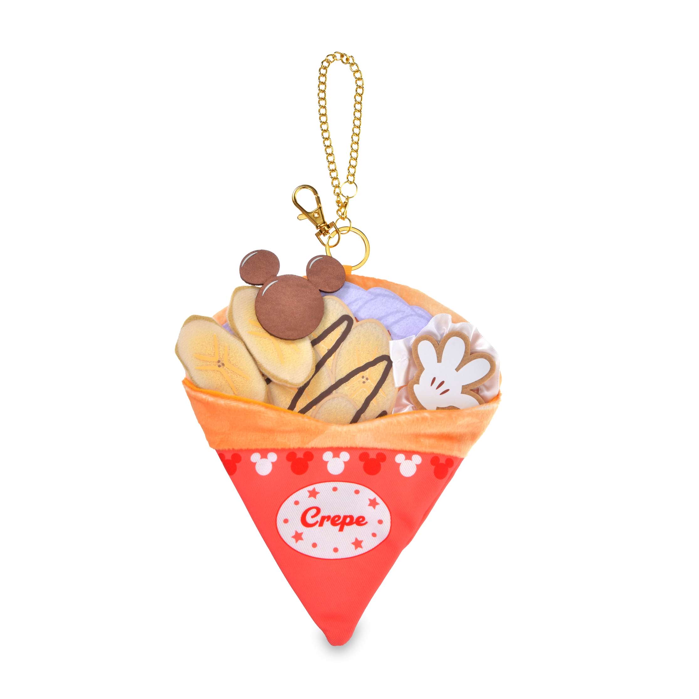 🎀【預訂】Disney Crepe Pocket Keychain - Mickey