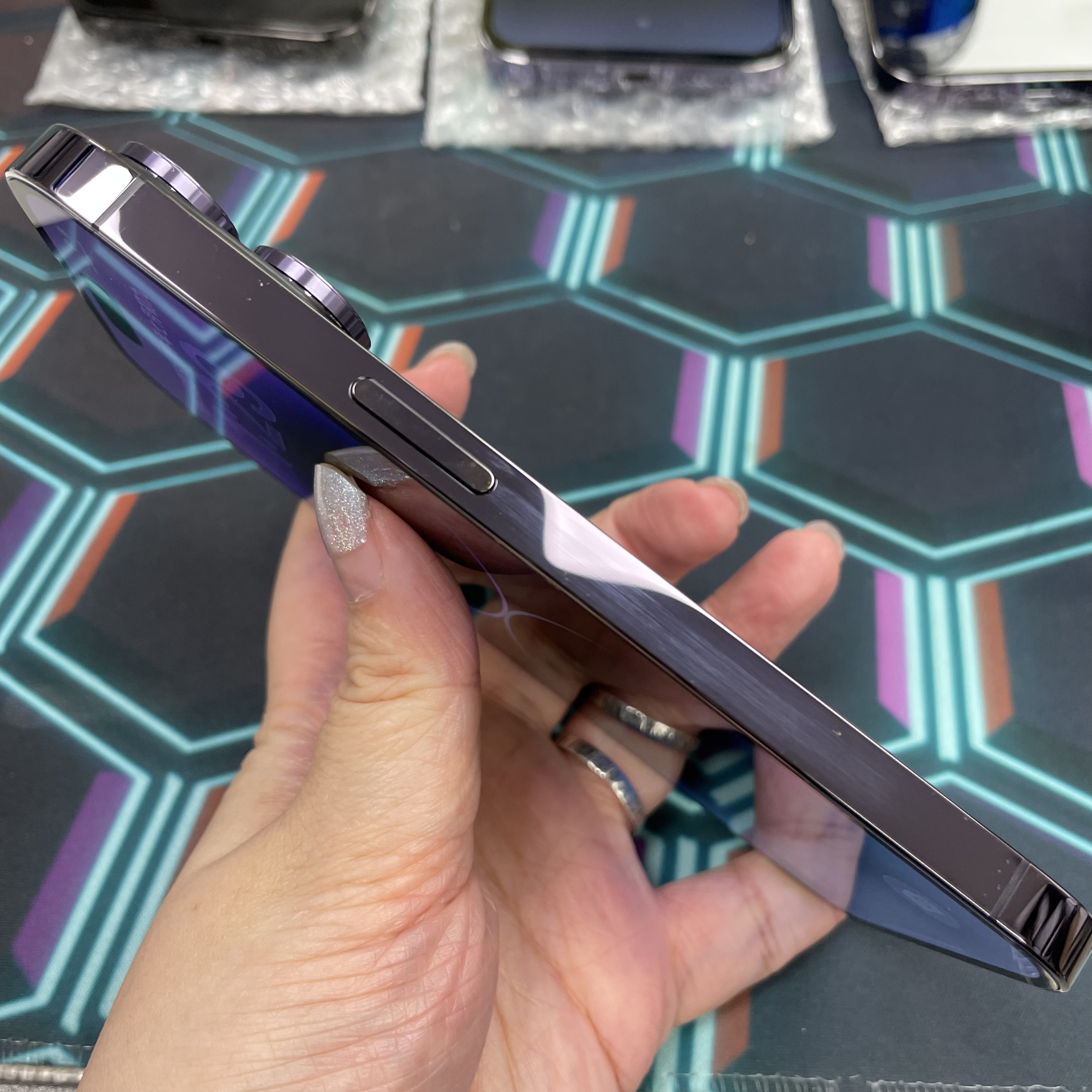 *7512 14 Pro 完美機 1TB 電100 紫色 purple