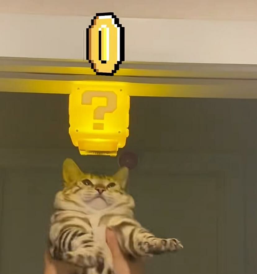 Mario 問號小夜燈- 1件