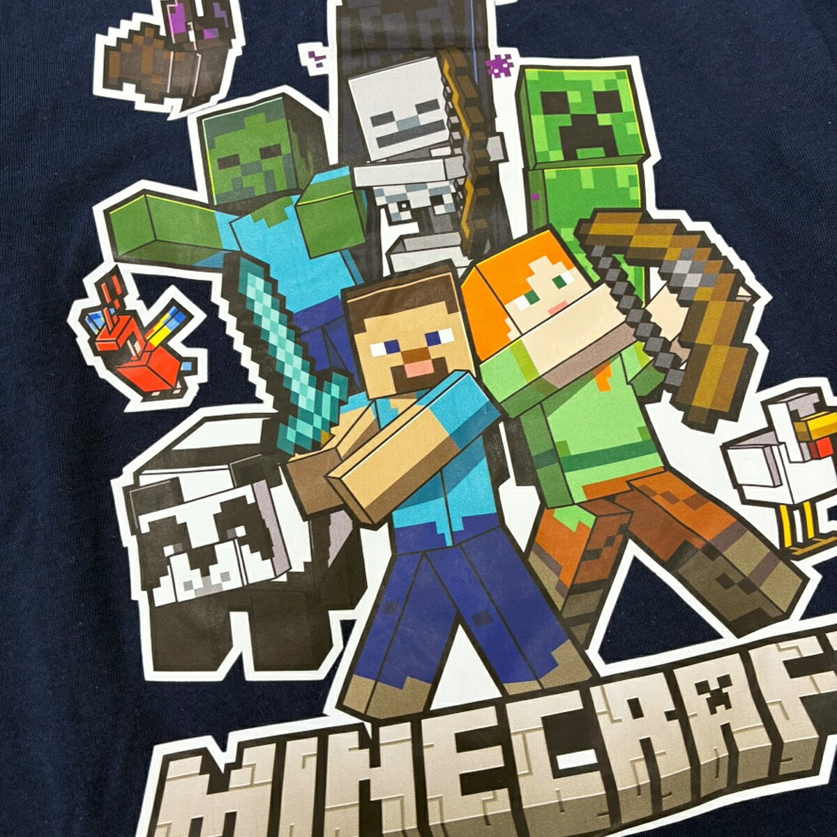 🆕【⭐訂購⭐】  日本直送🌀#Minecraft 家居服套裝 (1套3件)［2款選］🌀[PLCA-0219] [260421]