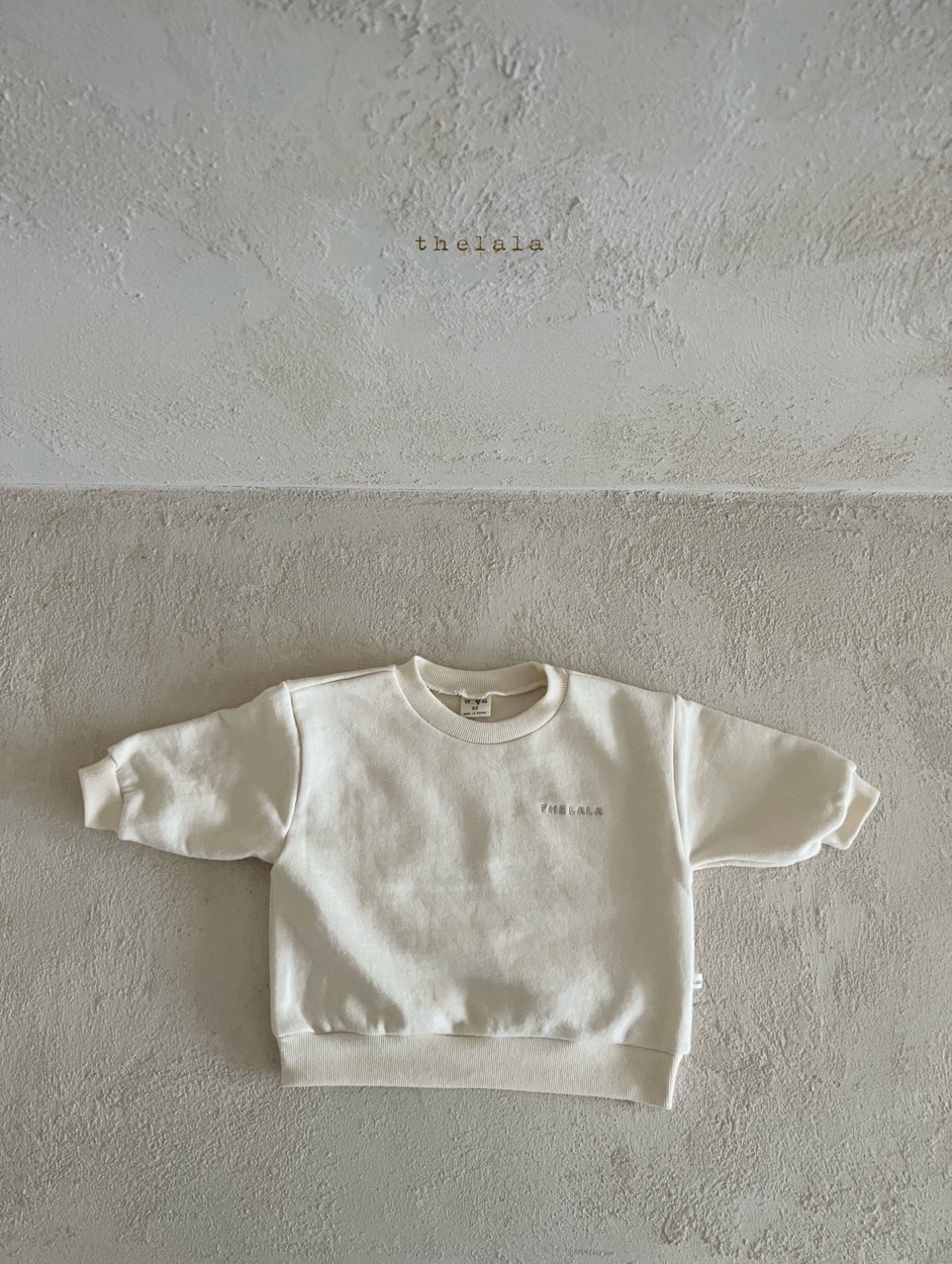 🌸預訂 韓國直送🌸🇰🇷THELALA六色親子款標誌刺繡衛衣