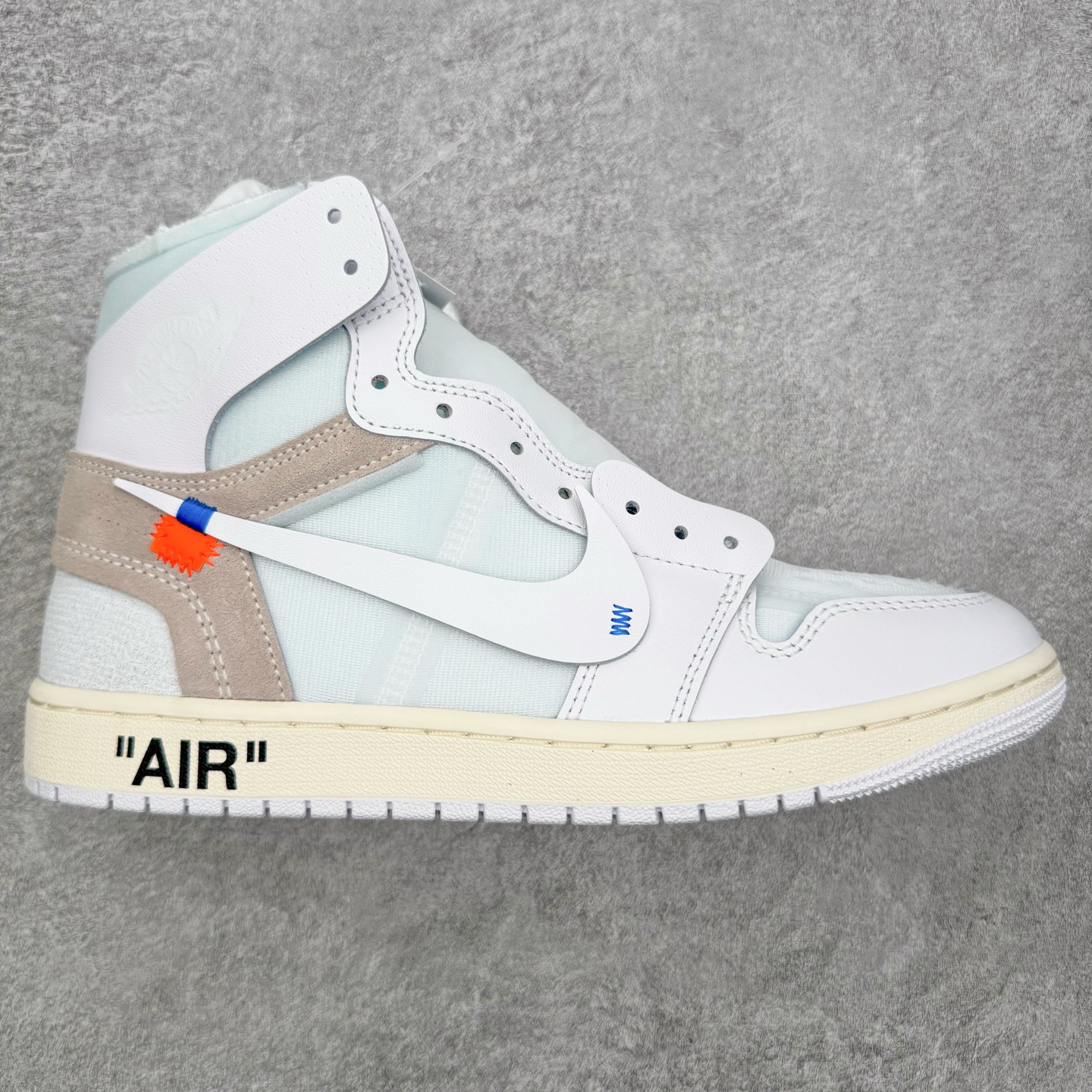 Off-White x Air Jordan 1 Retro High "White" AA3834-100 