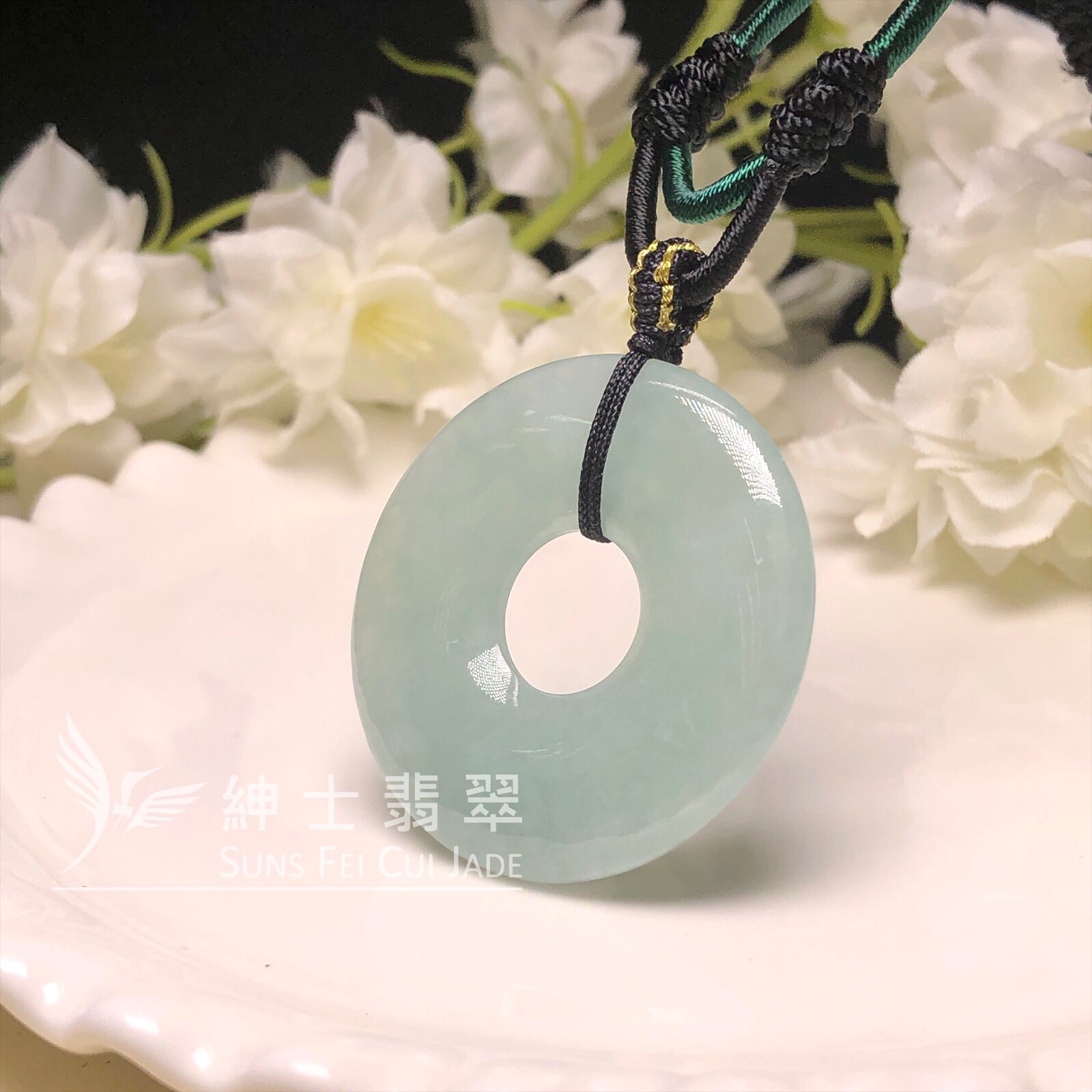 晴水平安環連頸繩 #B08721