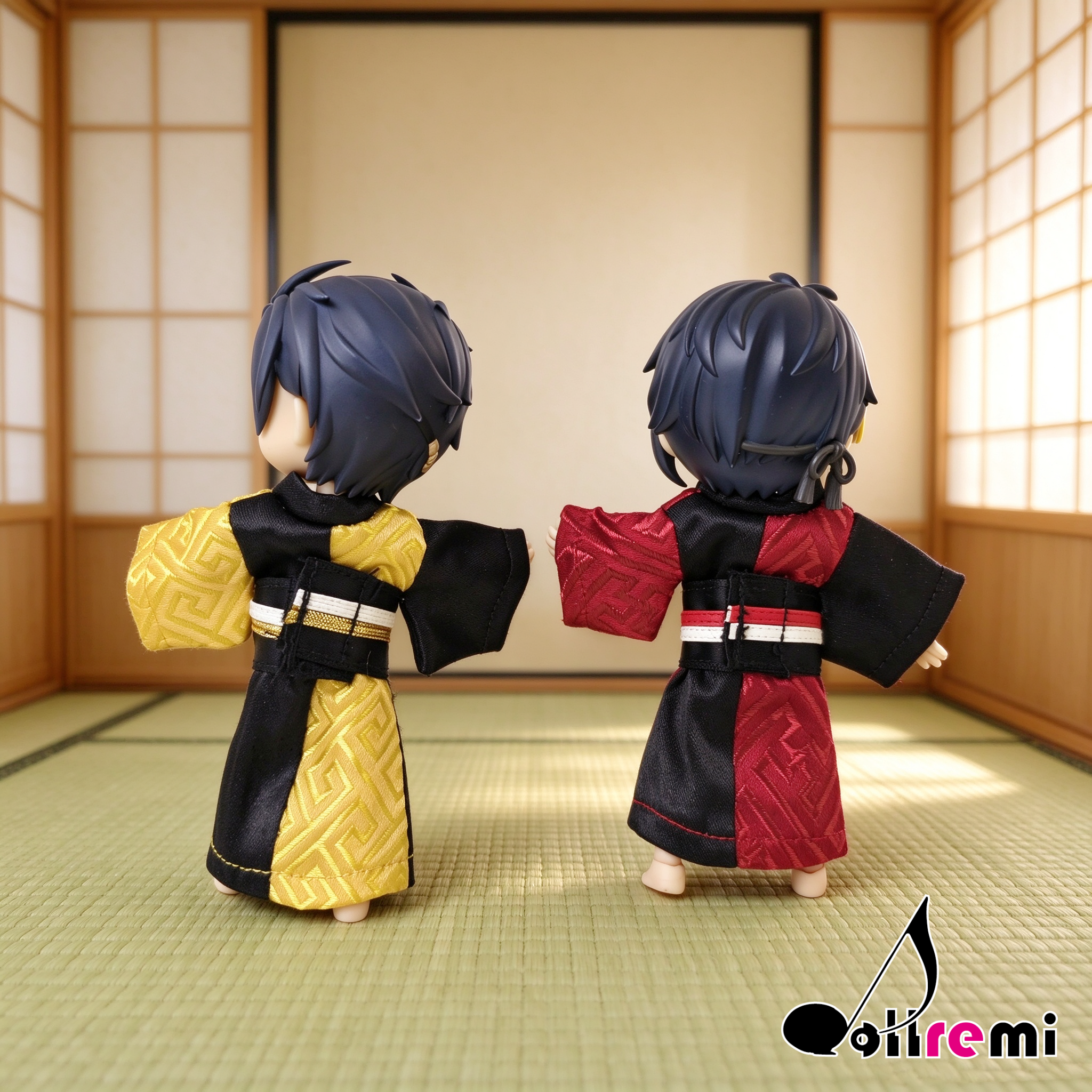 【dollremi】(OB93,OB94) 雙色男裝和服 two-color men's kimono