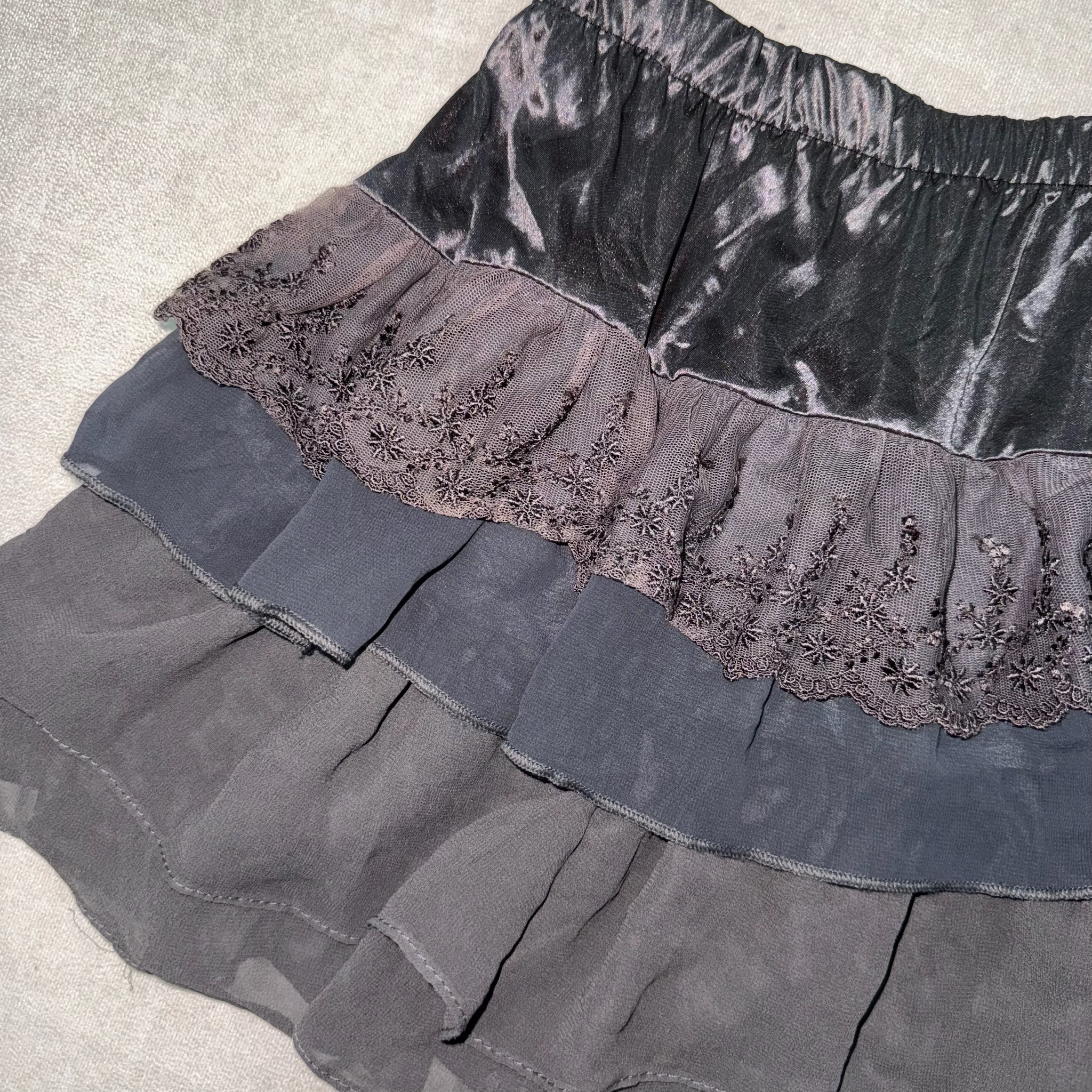 Glam Chic Layer Skirt