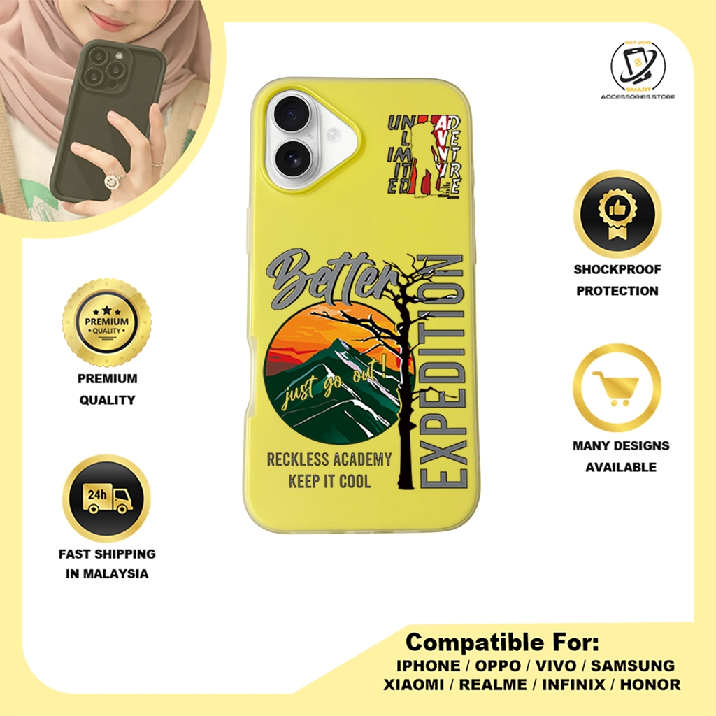 JELLY CASE PHONE FOR IPHONE - DESIGN TRAVEL B