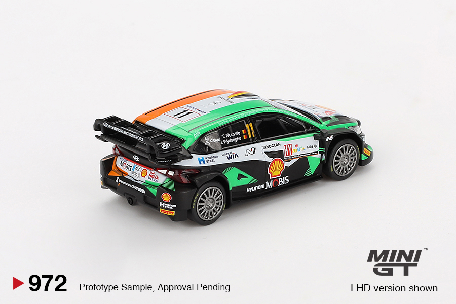 Mini GT 1/64 Hyundai i20 N Rally1 #11 2023 Rally Croatia  Power Stage Winner - MGT00972-L