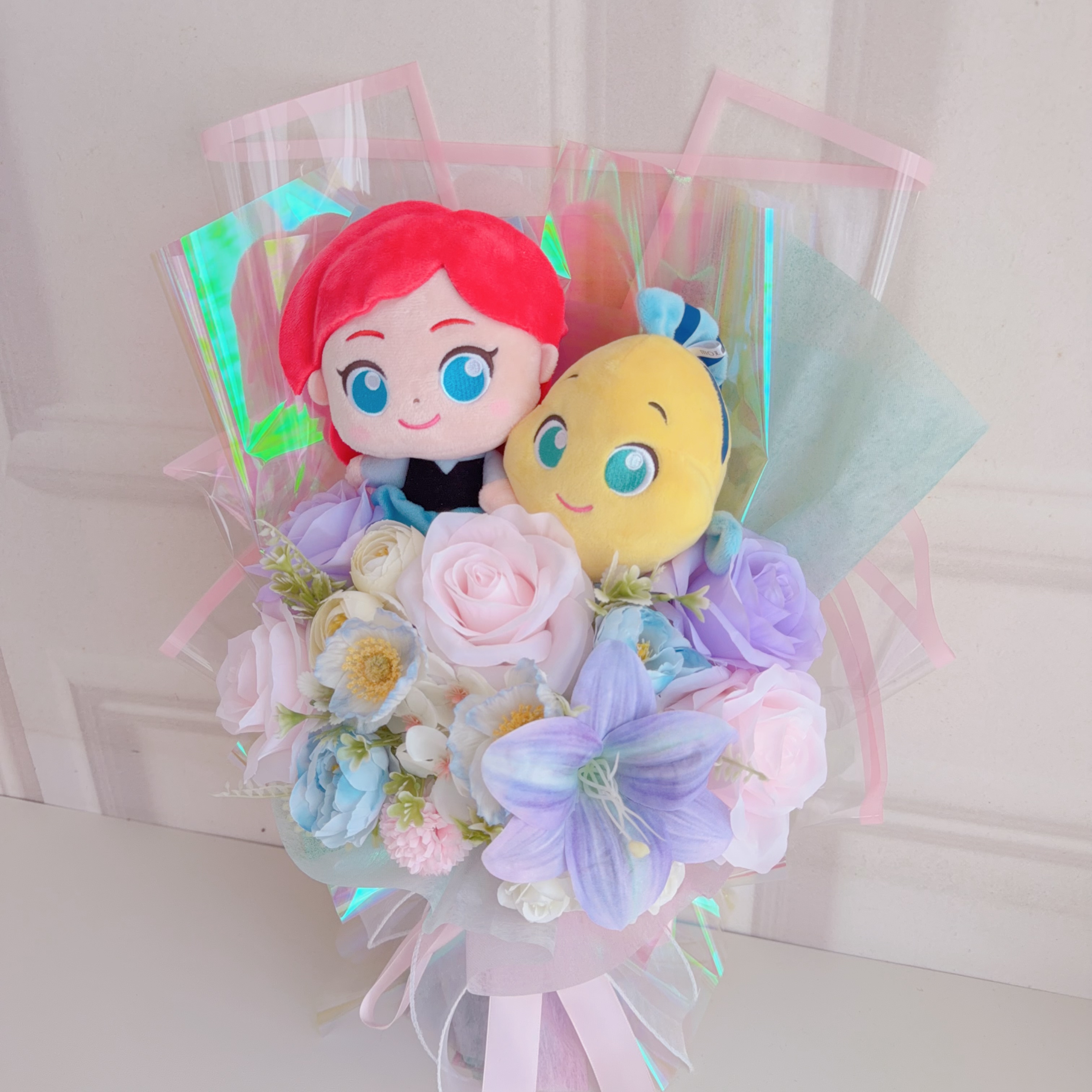 （現貨） 美人魚公仔花