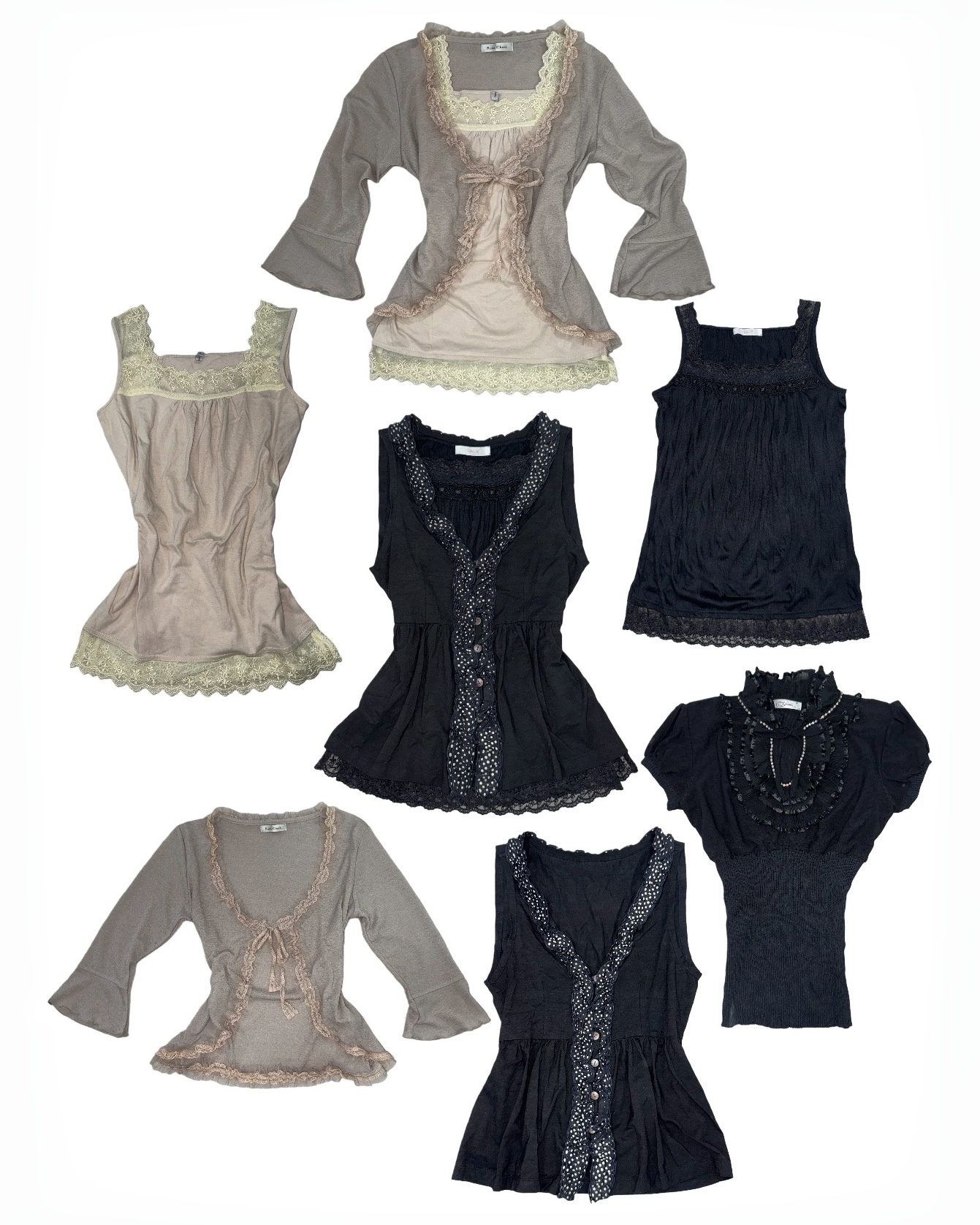 Pink X Black Outfit Set