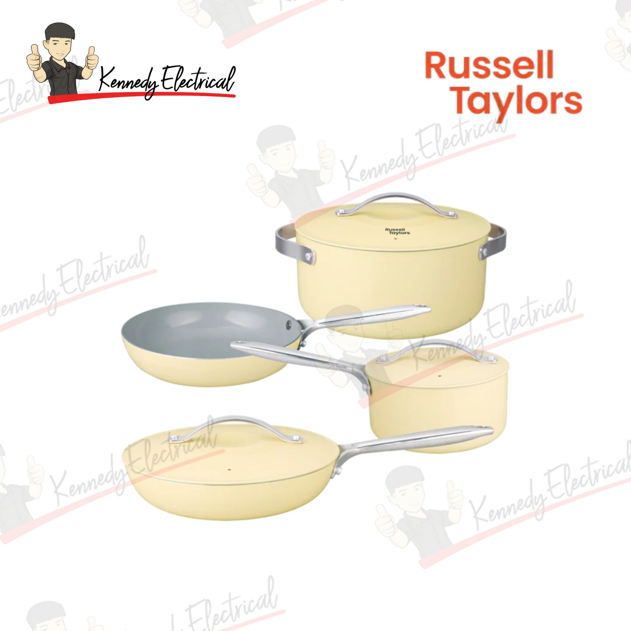 Russell Taylors Ceramic Non-Stick Cookware (CW-3)