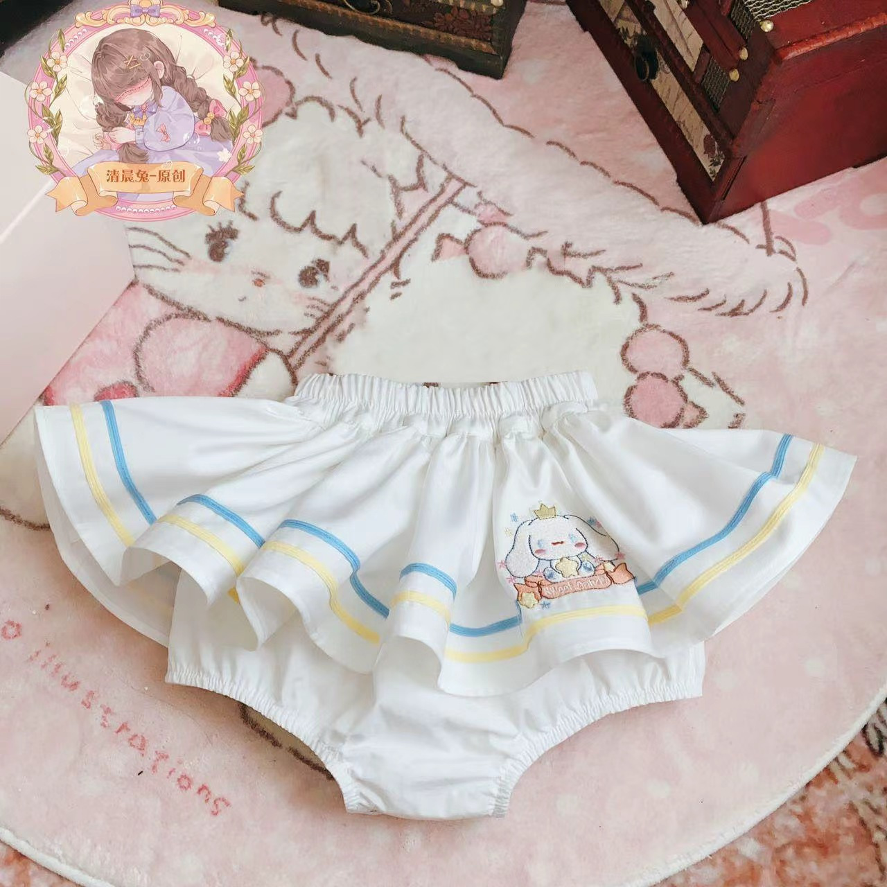 JK04 玉桂狗 炸屁/百褶裙