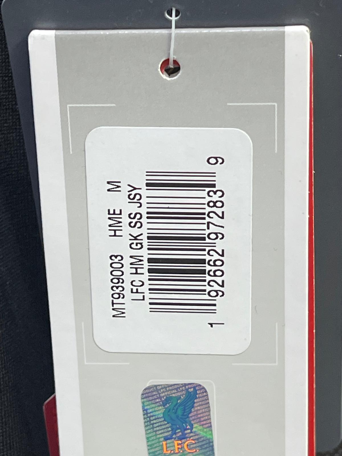 2019-20 Liverpool GK Shirt #1 A.BECKER  "BNWT"