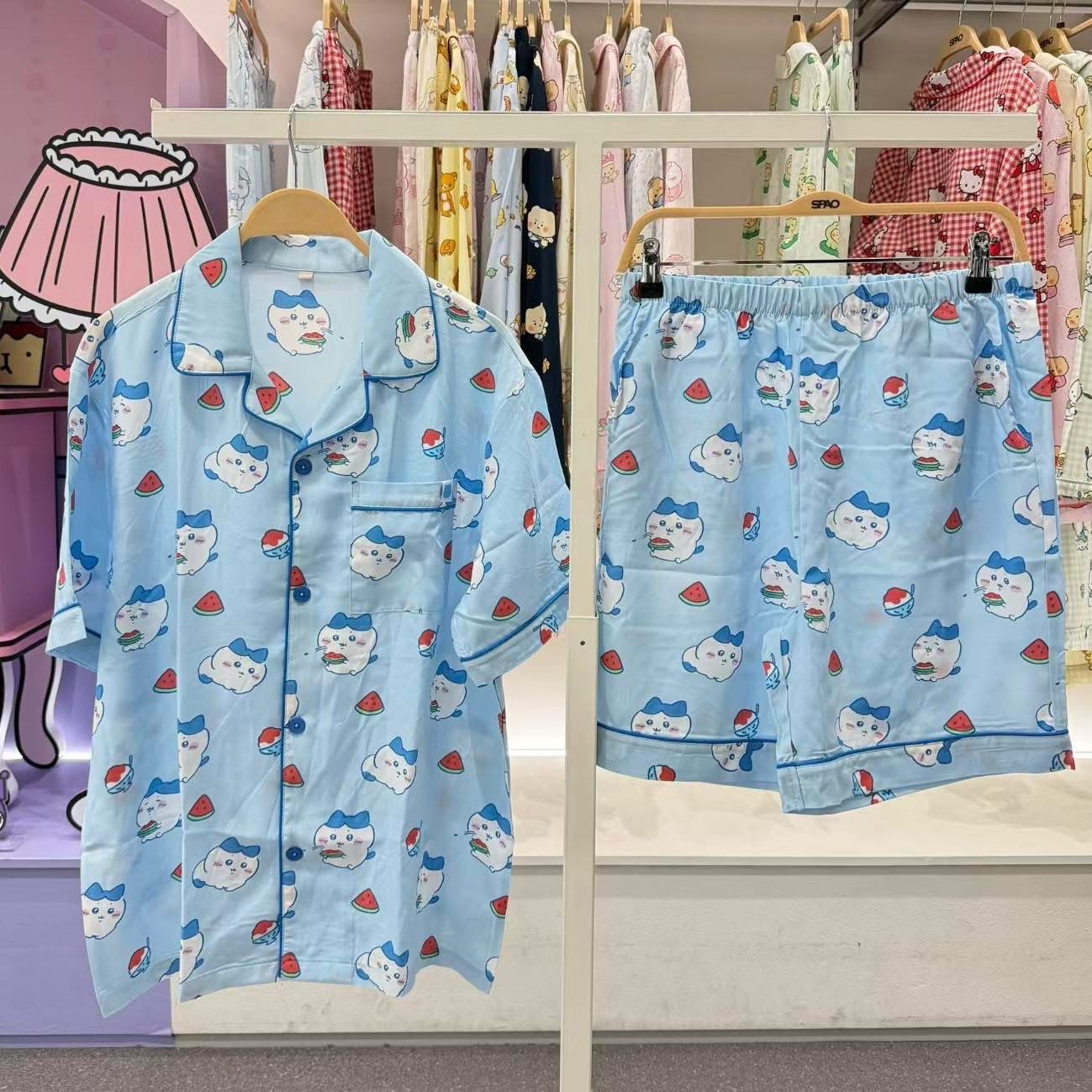 🇰🇷韓國SPAO x Chiikawa短䄂睡衣套裝