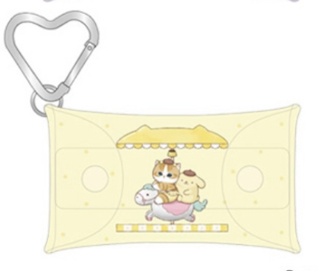 Mofusand 鯊魚貓 匙扣袋｜預訂