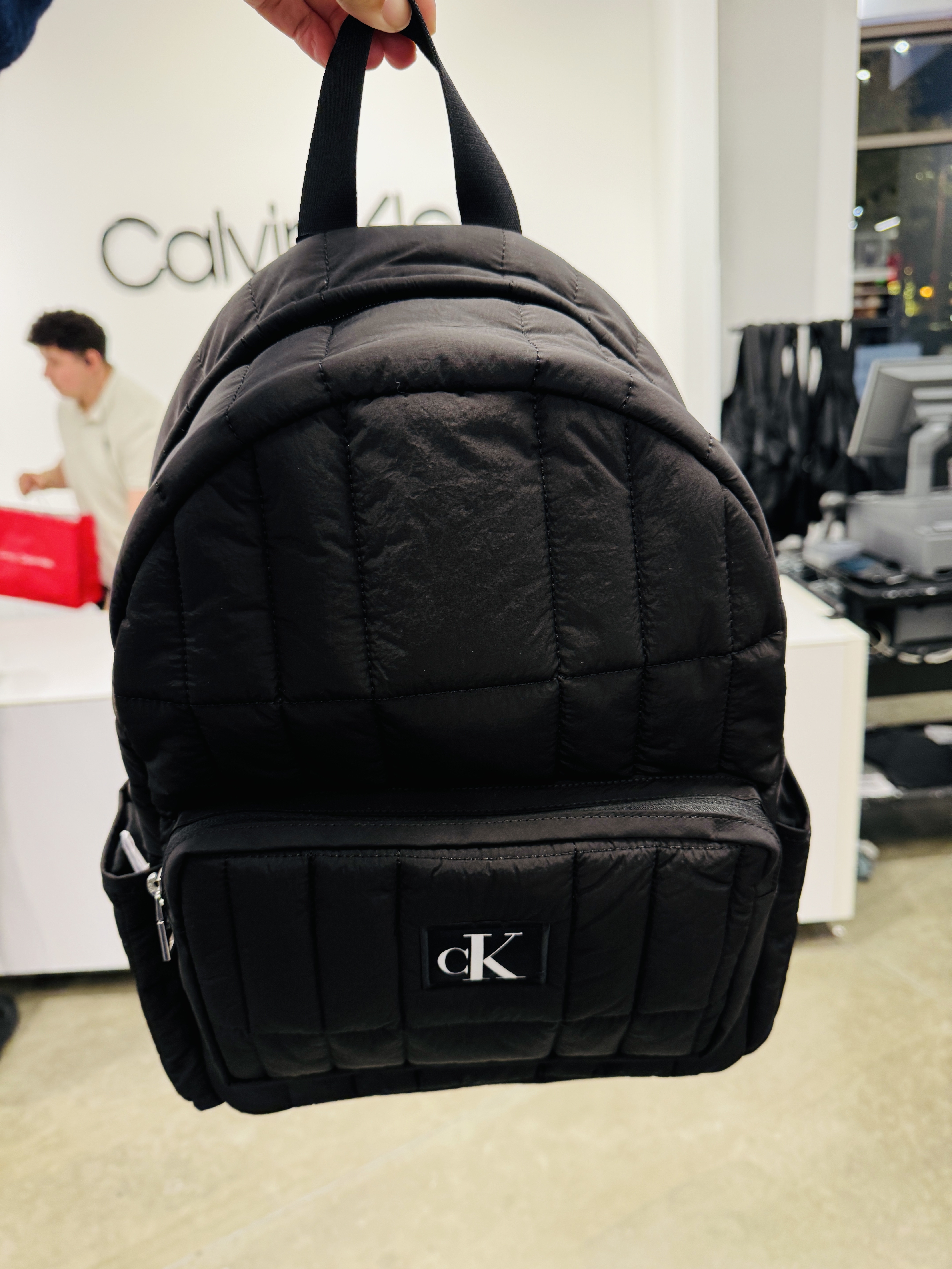 Calvin Klein Quilted Backpack （香港現貨）