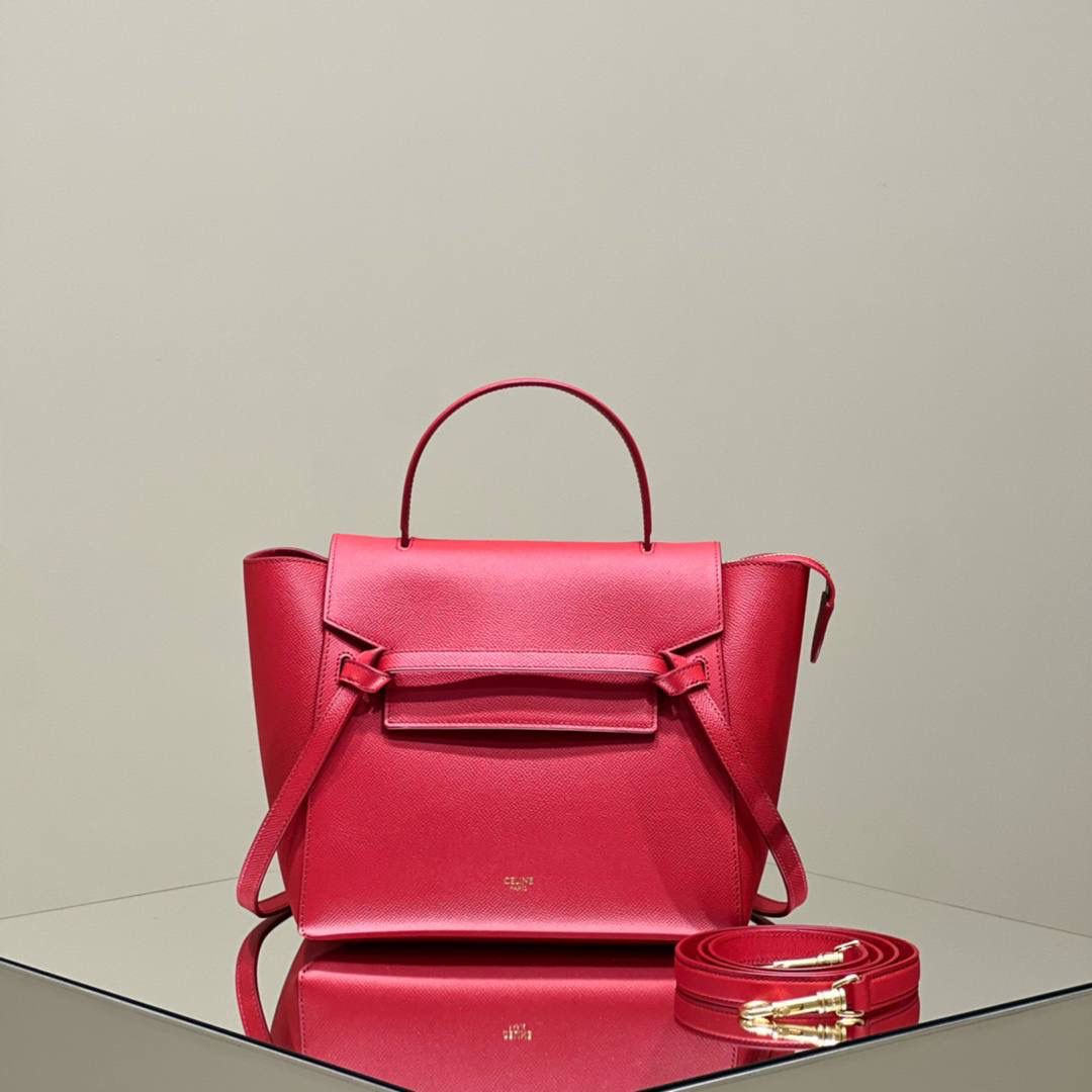 🔥大货实拍图 𝗖𝗘𝗟𝗜𝗡𝗘 ♥️ 𝗕𝗘𝗟𝗧 𝗠𝗜𝗖𝗥𝗢 型号：189153 尺寸：24*20*13cm