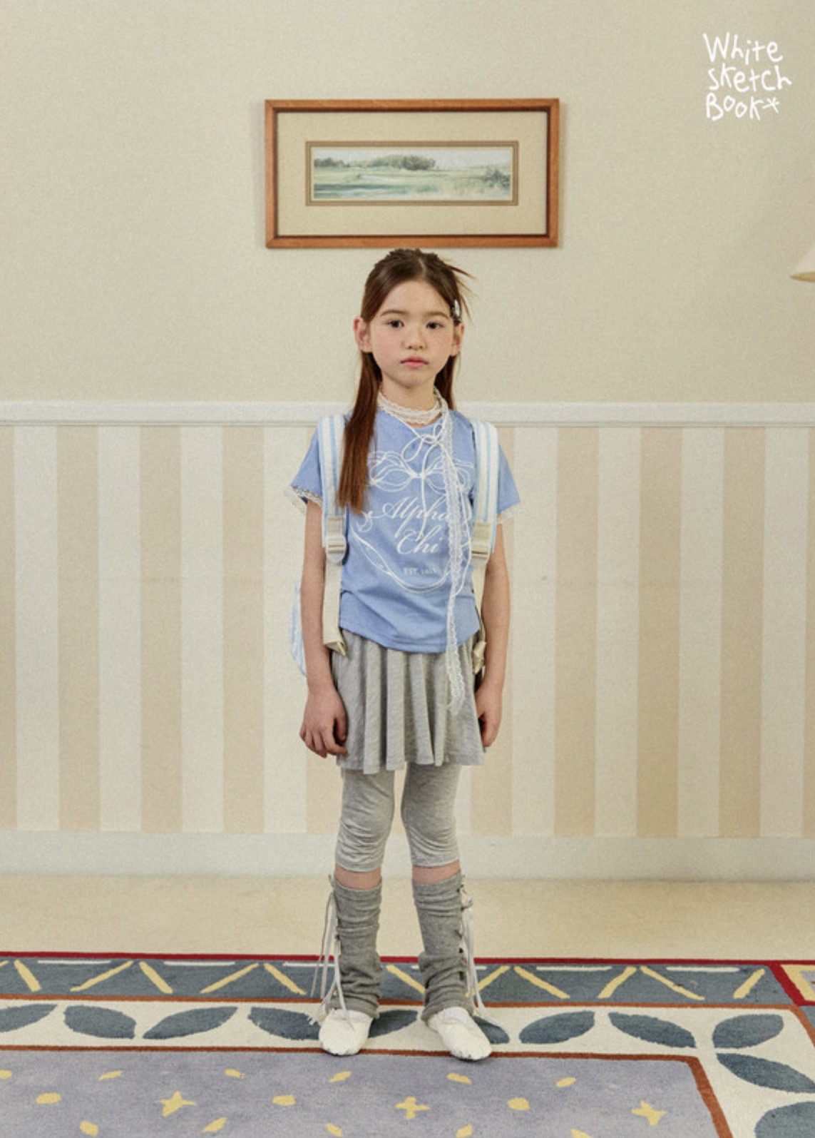 🇰🇷WhiteSketchBook tee