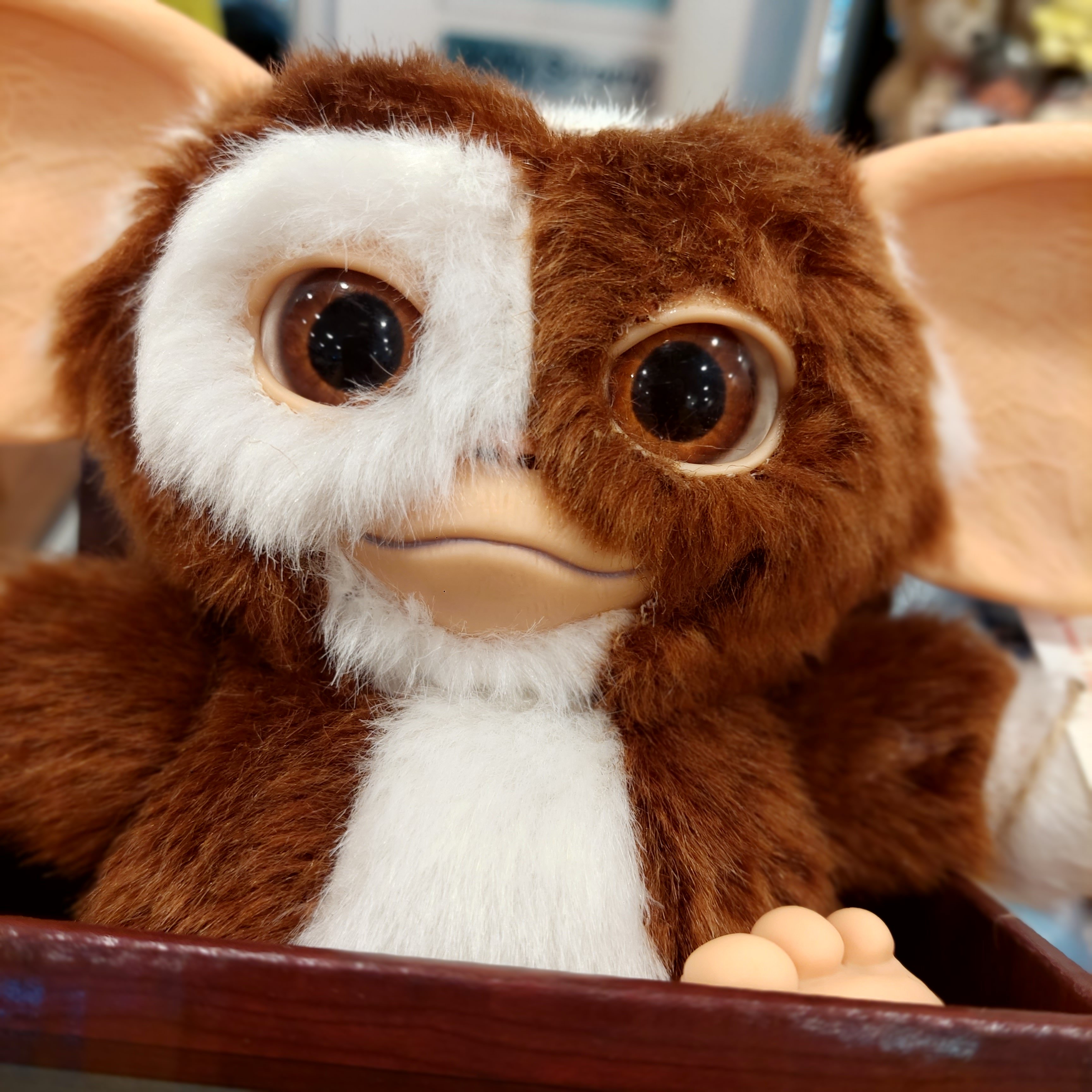Singing & Dancing Gremlins Gizmo 小魔怪 毛公仔 Ikon Design Studio 坐高約 17cm 