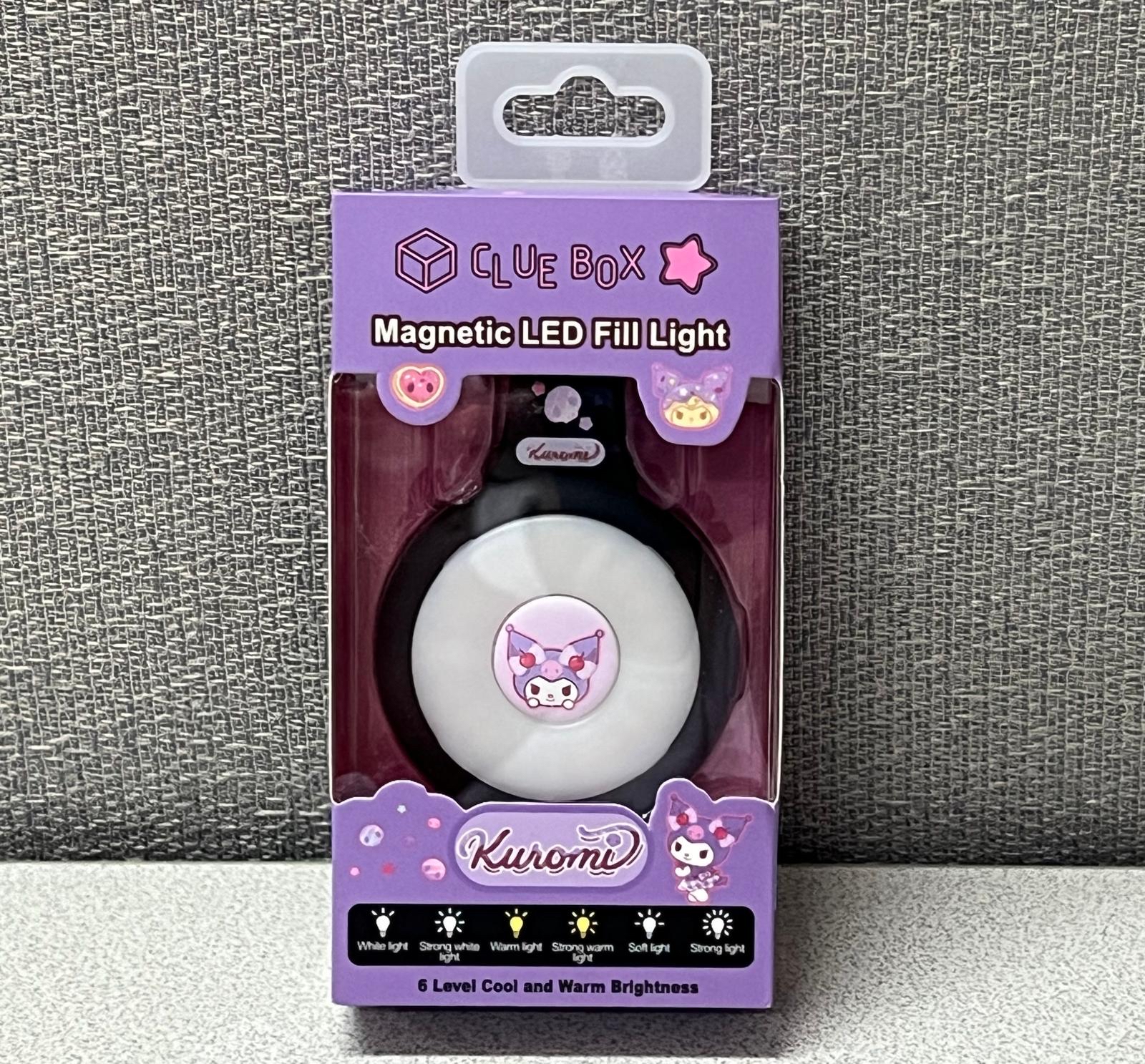 🌈 新品登場 CLUE BOX SANRIO CHARACTER 磁吸式LED補光/多用途燈 💕