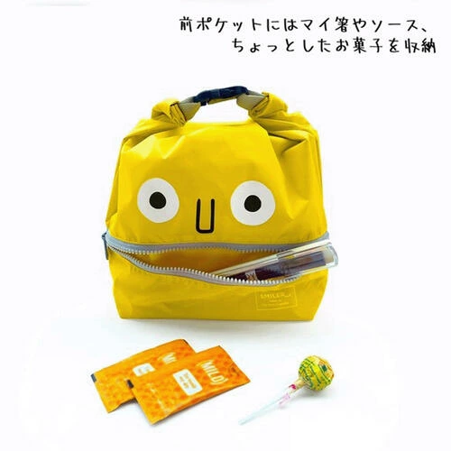 🆕【⭐訂購⭐】🌀 🇯🇵 日本直送 SMILER 可愛 Lunch Monster 保溫午餐包 ［4款選］🌀[ELGD-0132]