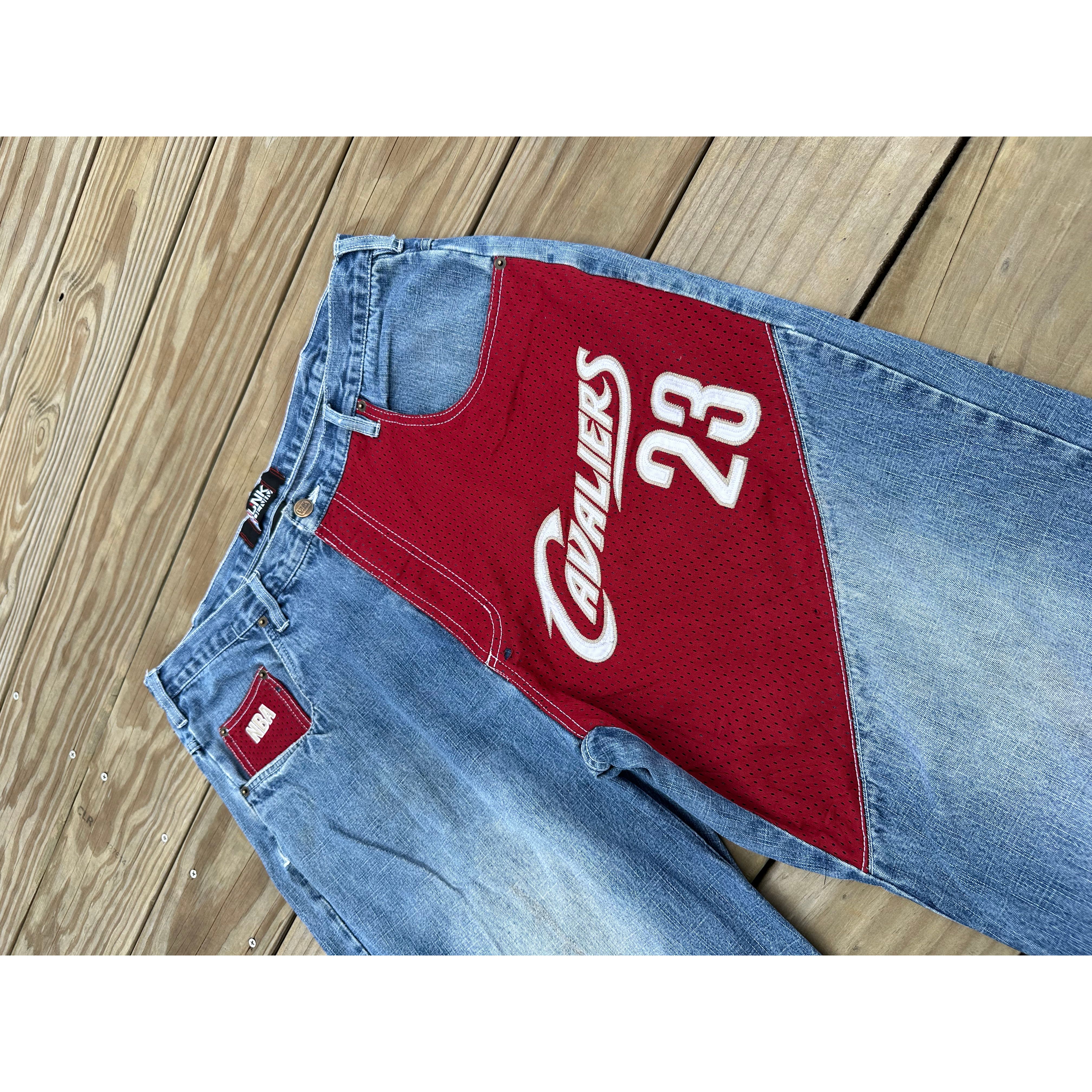 Nba on sale denim shorts