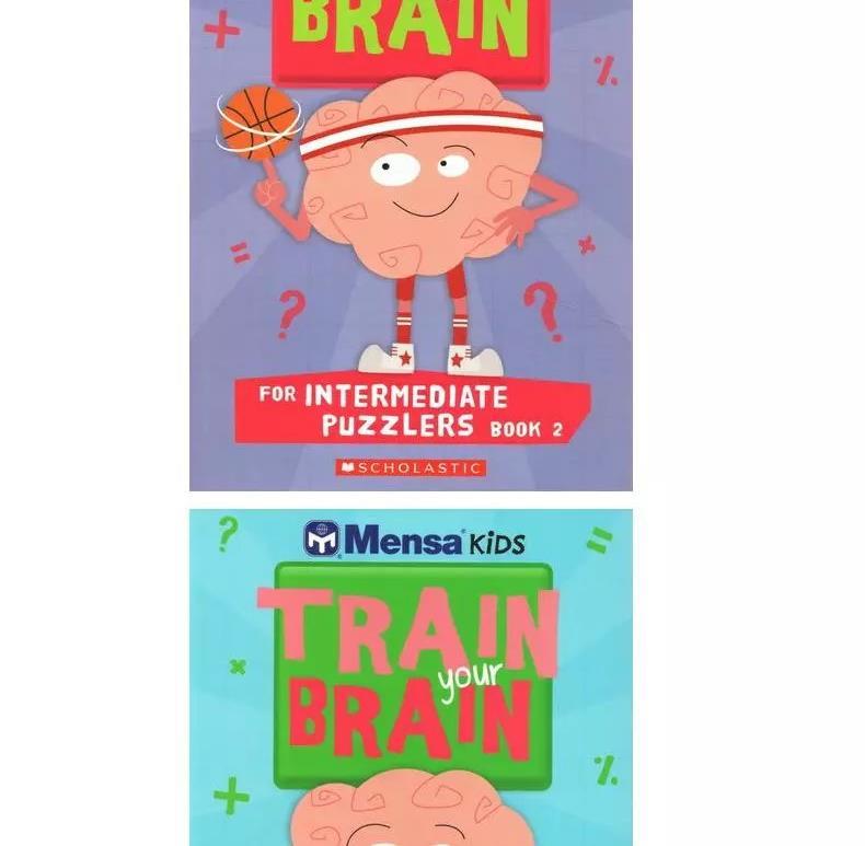 Mensa Train Your Brain 門薩訓練你的腦大系列英文8冊記憶思維邏訓 