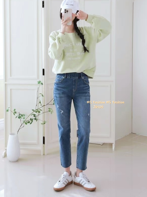 J6015 韓國🇰🇷全橡筋腰小BF牛