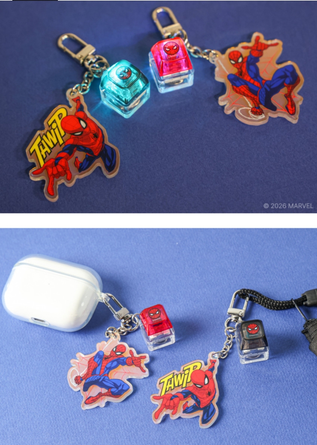電影特典 - 蜘蛛俠：英雄重生 韓國戲院特典 Spider-Man keycap