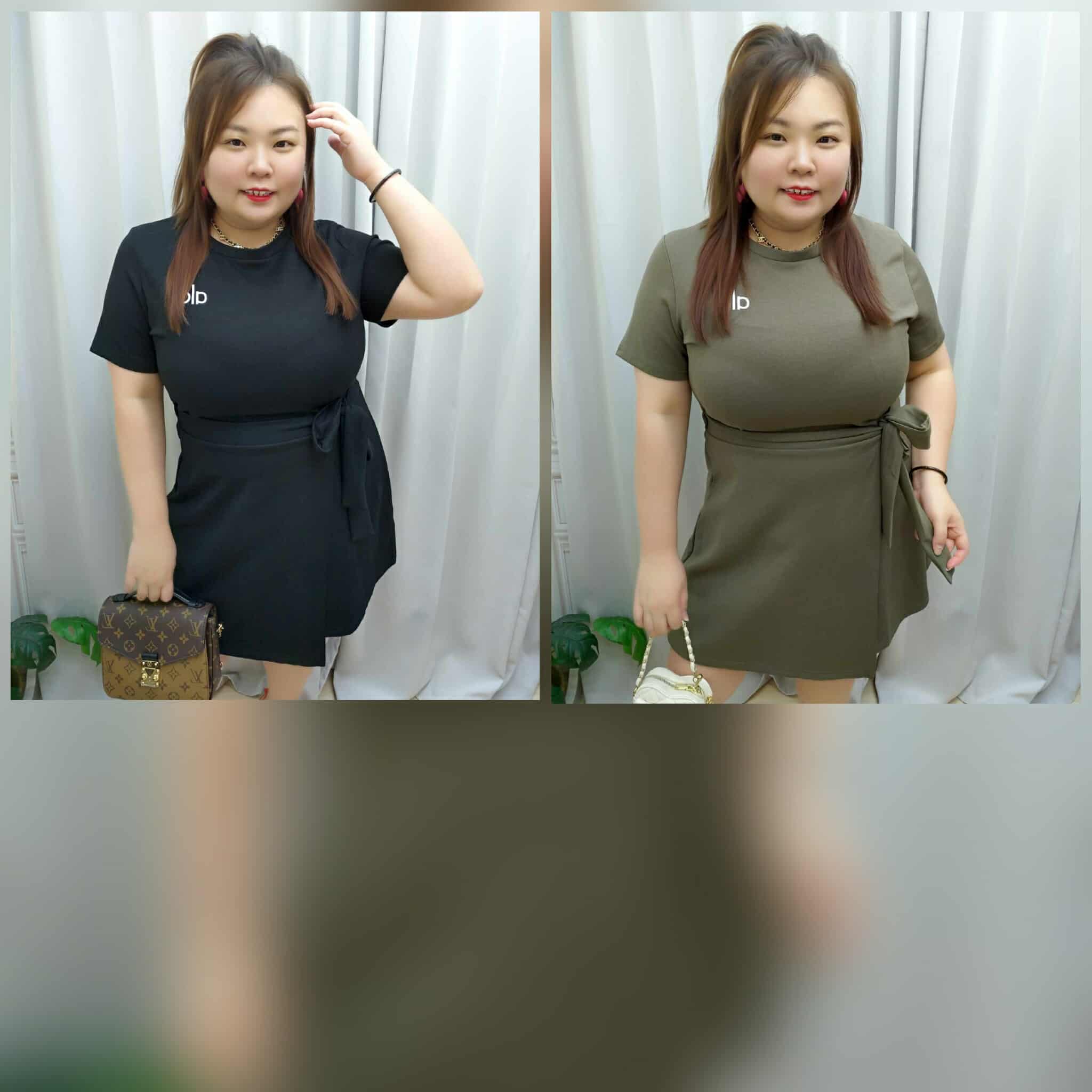 TW#8163 设计款圆领舒适连衣裙