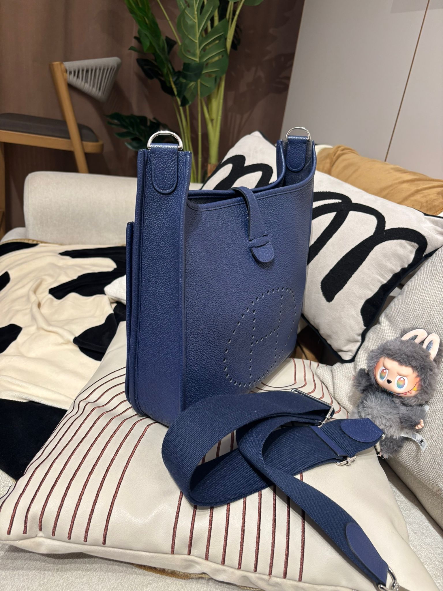 Hermes Evelyne 29 Stamp C TC粒粒牛皮 100%Authentic, 95%New ✅內袋✅肩帶✅Dust bag