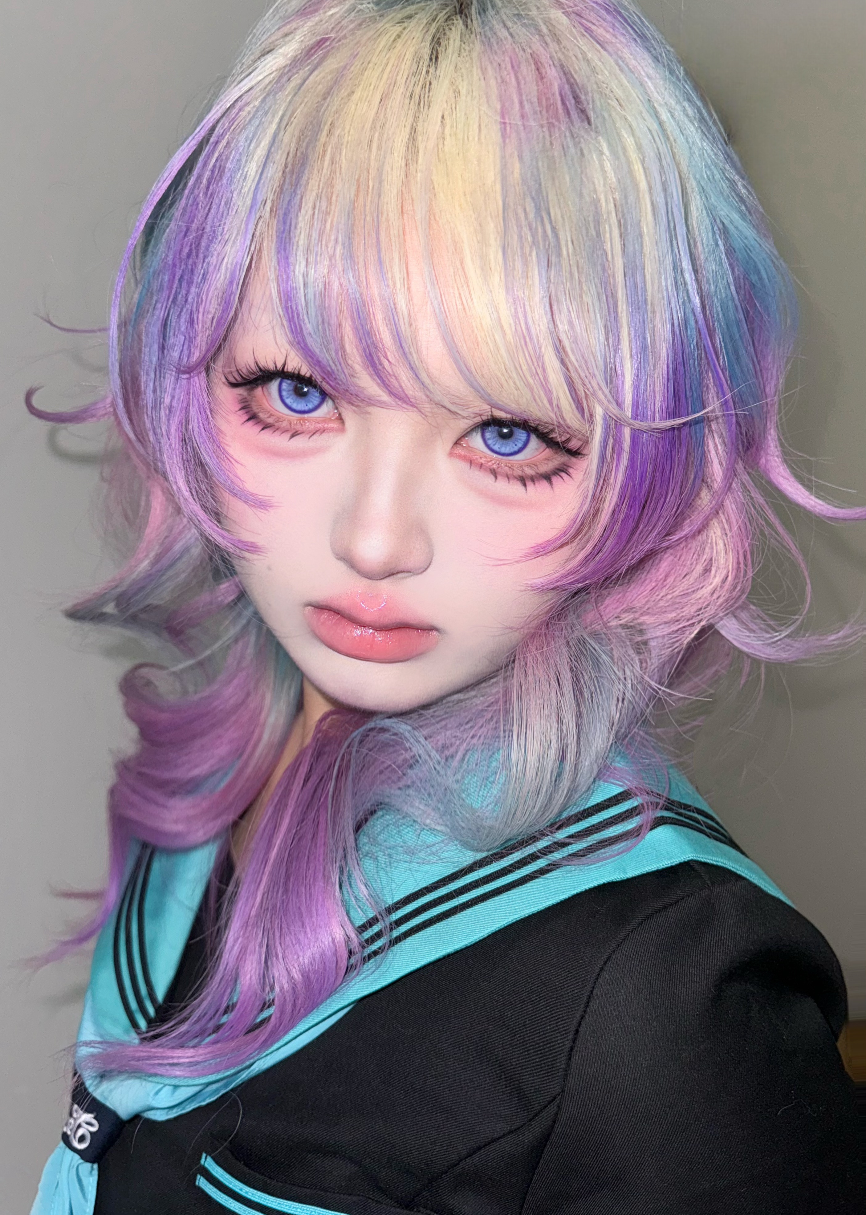 Serltyca 日拋6片裝 仿生人偶灰/紫