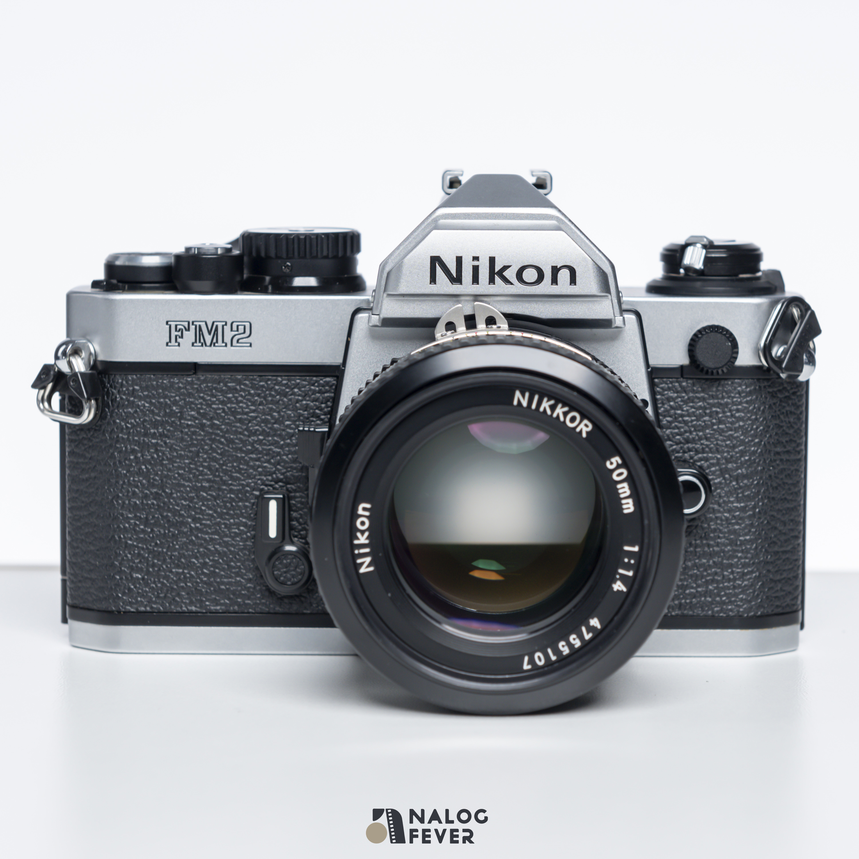 Nikon FM2N 連 Nikon Nikkor 50mm F1.4 套裝 (連原裝鏡頭蓋, 送2粒LR44)
