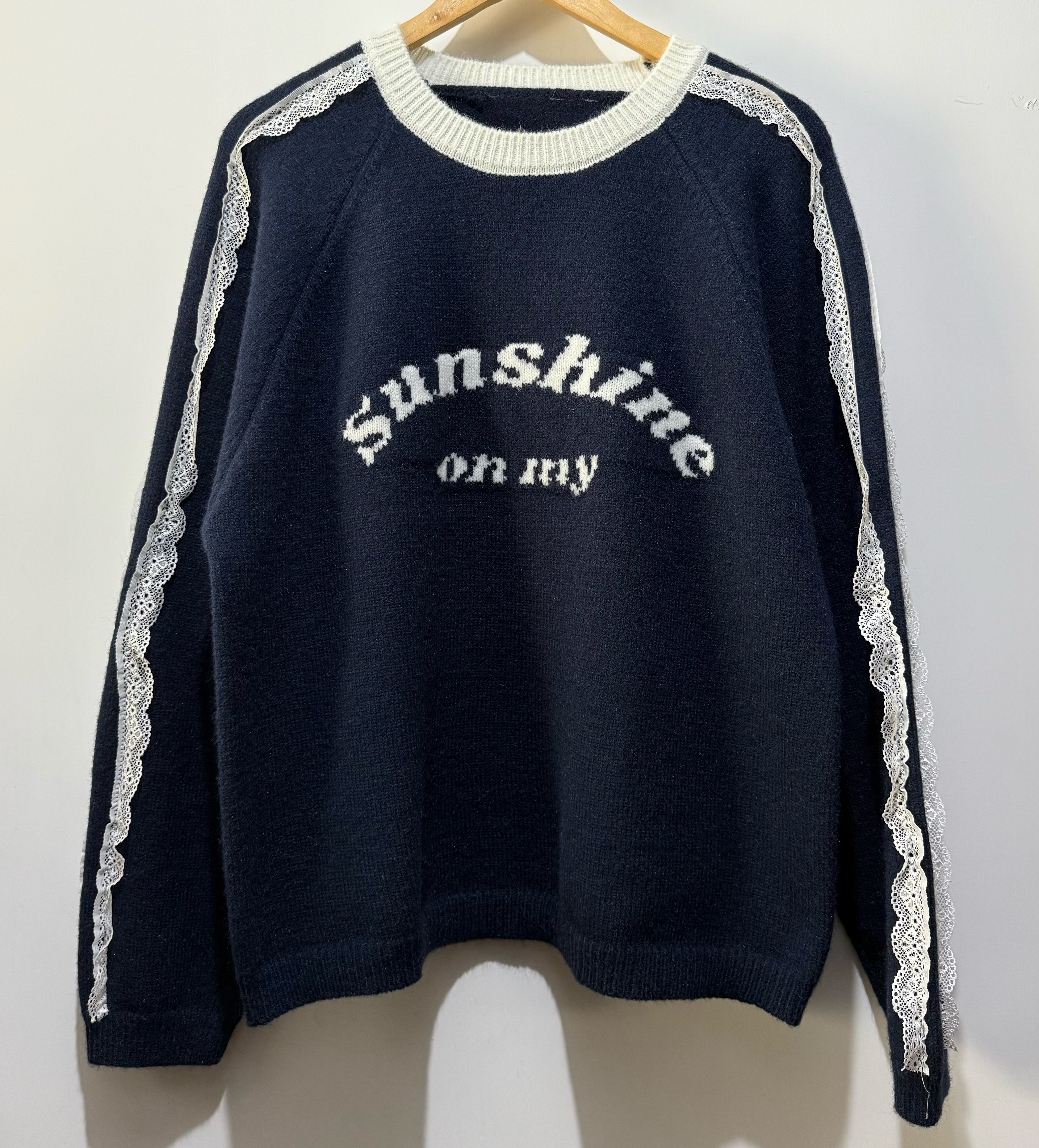 #2065 喱士邊針織Top