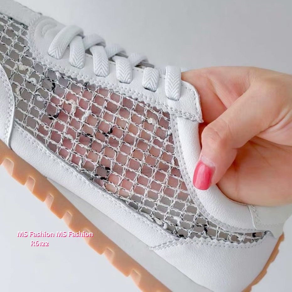 R6122 韓國🇰🇷真皮拼網料sneakers
